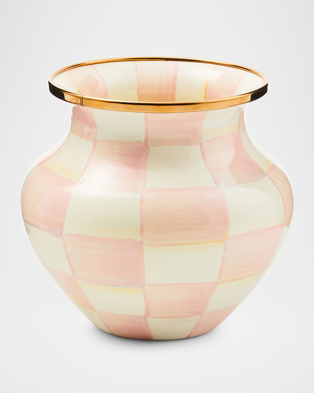 Mackenzie Childs Vase Courtly Check Tall main image 0