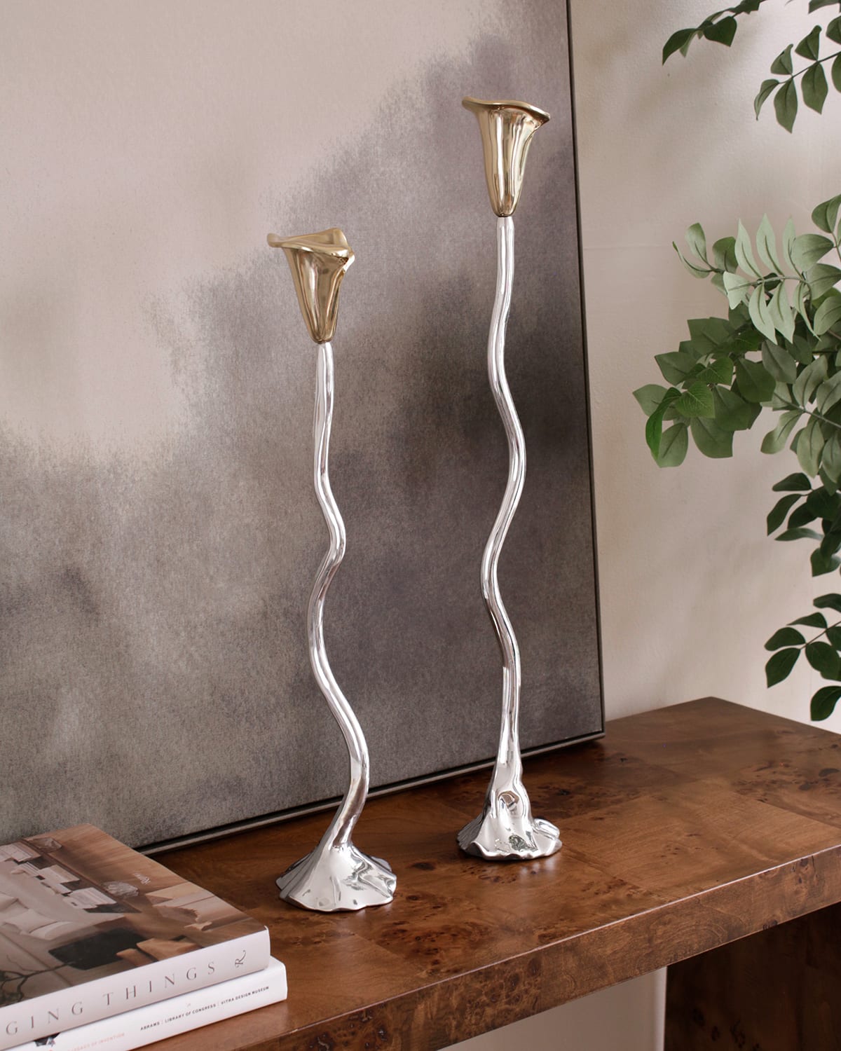 Beatriz Ball Antler Candlestick (Set of 3)s main image 1