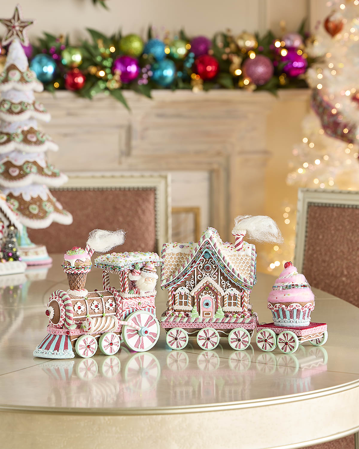 N3399 クリスマス　カッティングダイ Holiday Time 4-Piece Stoneware Bake & Store Set with Lids, Stripes