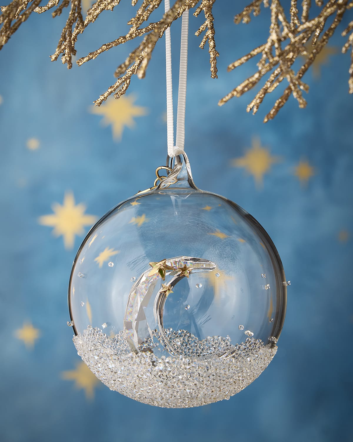SWAROVSKI 2025 Annual Edition Ball Christmas Ornament | Horchow