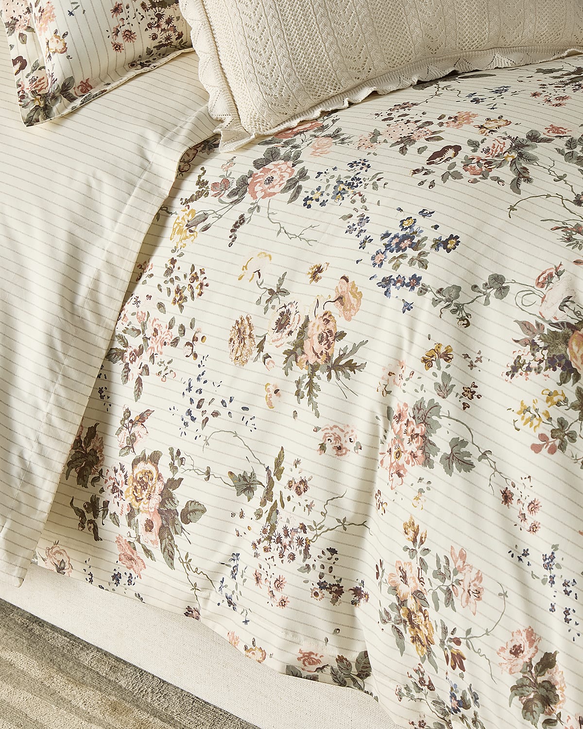 ラルフローレン　RALPH LAUREN ONE DUVET COVER Ralph Lauren Brooks Duvet Cover, Full Queen | Bloomingdale's