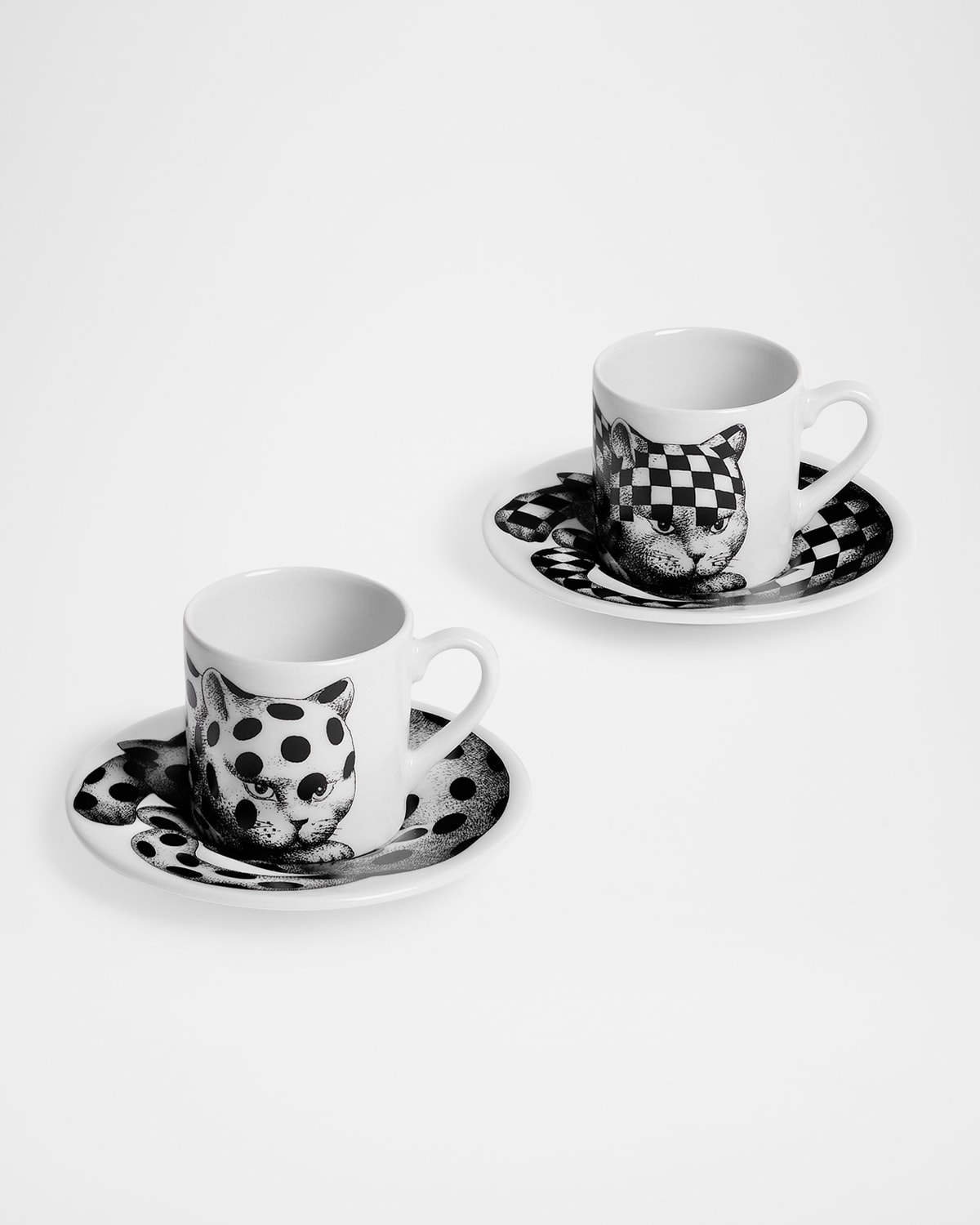Fornasetti Tea Cup Tema E Variazioni No. 1 | Horchow