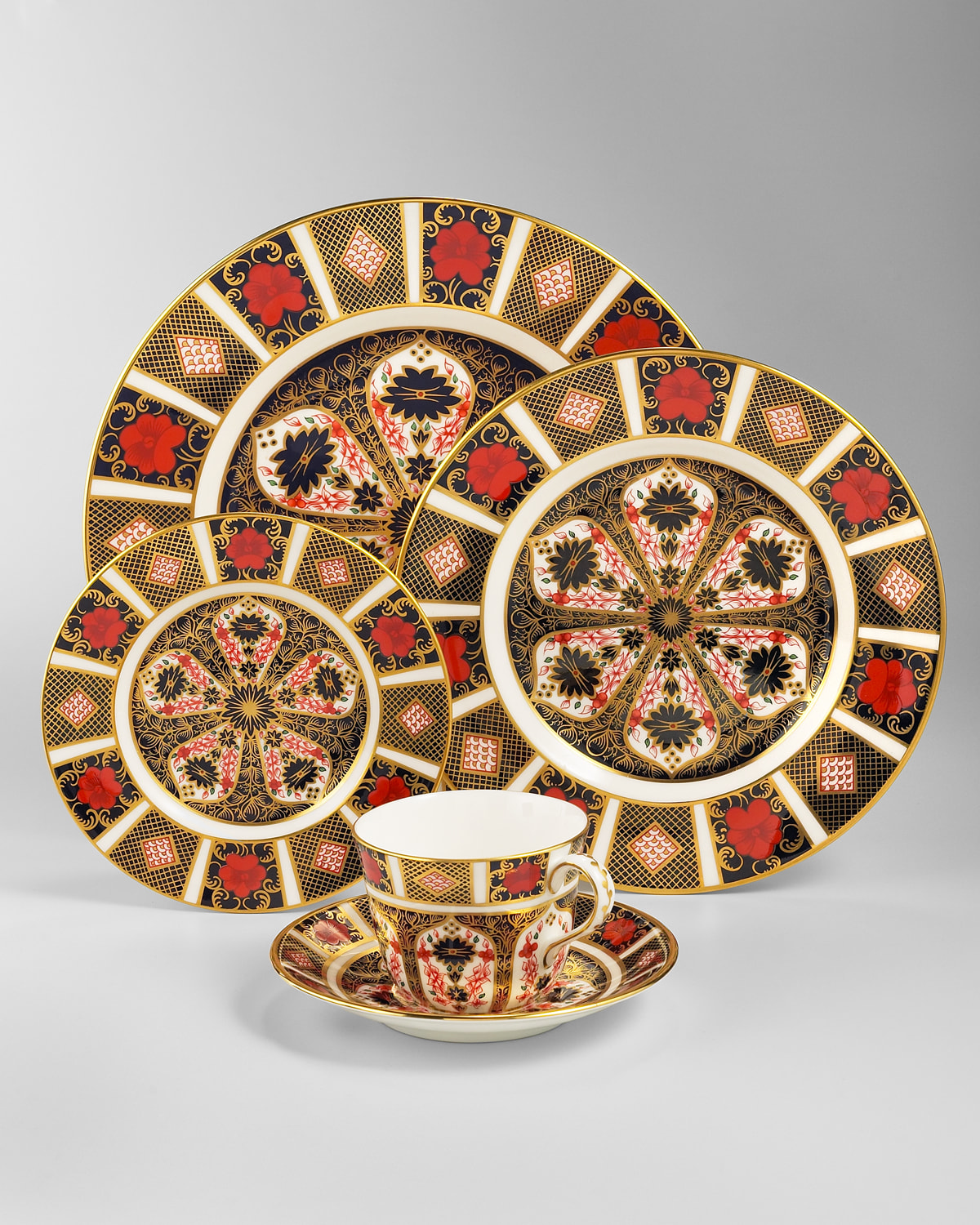 CROWN DERBY 『オールド伊万里』　小皿 Royal Crown Derby Old Imari Salad Plate | Horchow