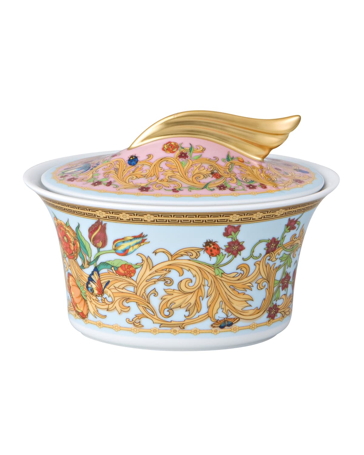 Versace Butterfly Garden Open Vegetable Bowl Horchow