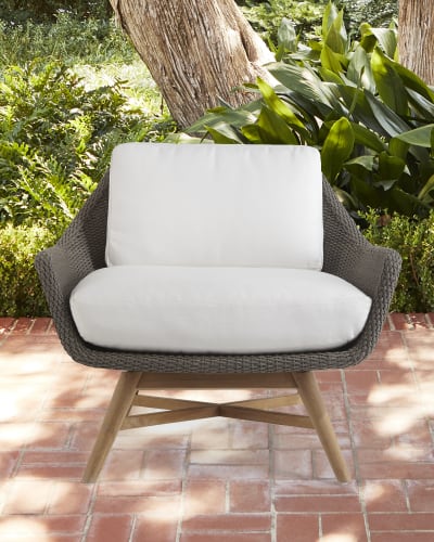 Palecek Auburn Solid Wood Lounge Chair 