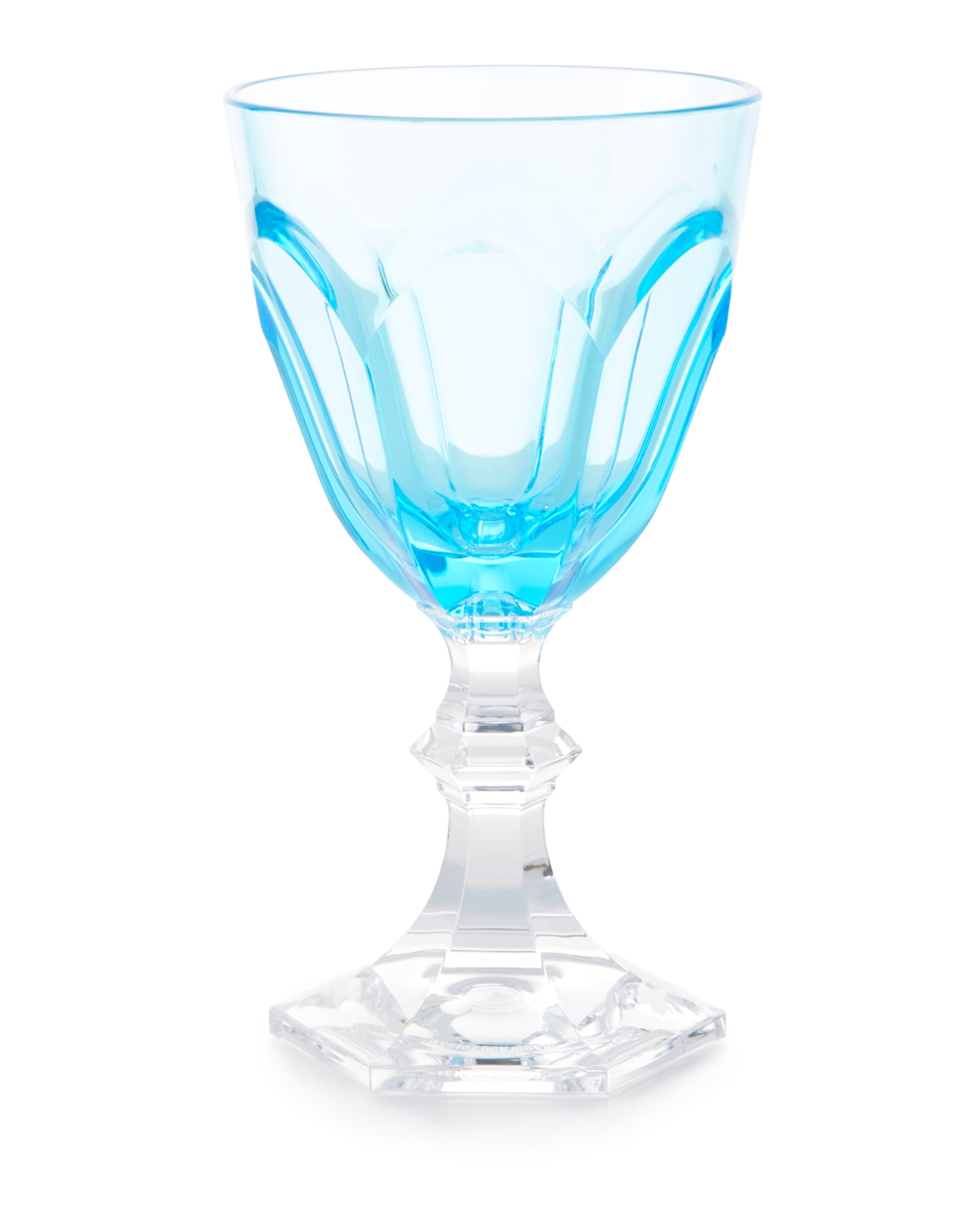 Mario Luca Giusti Turquoise Dolce Vita Wine Goblet