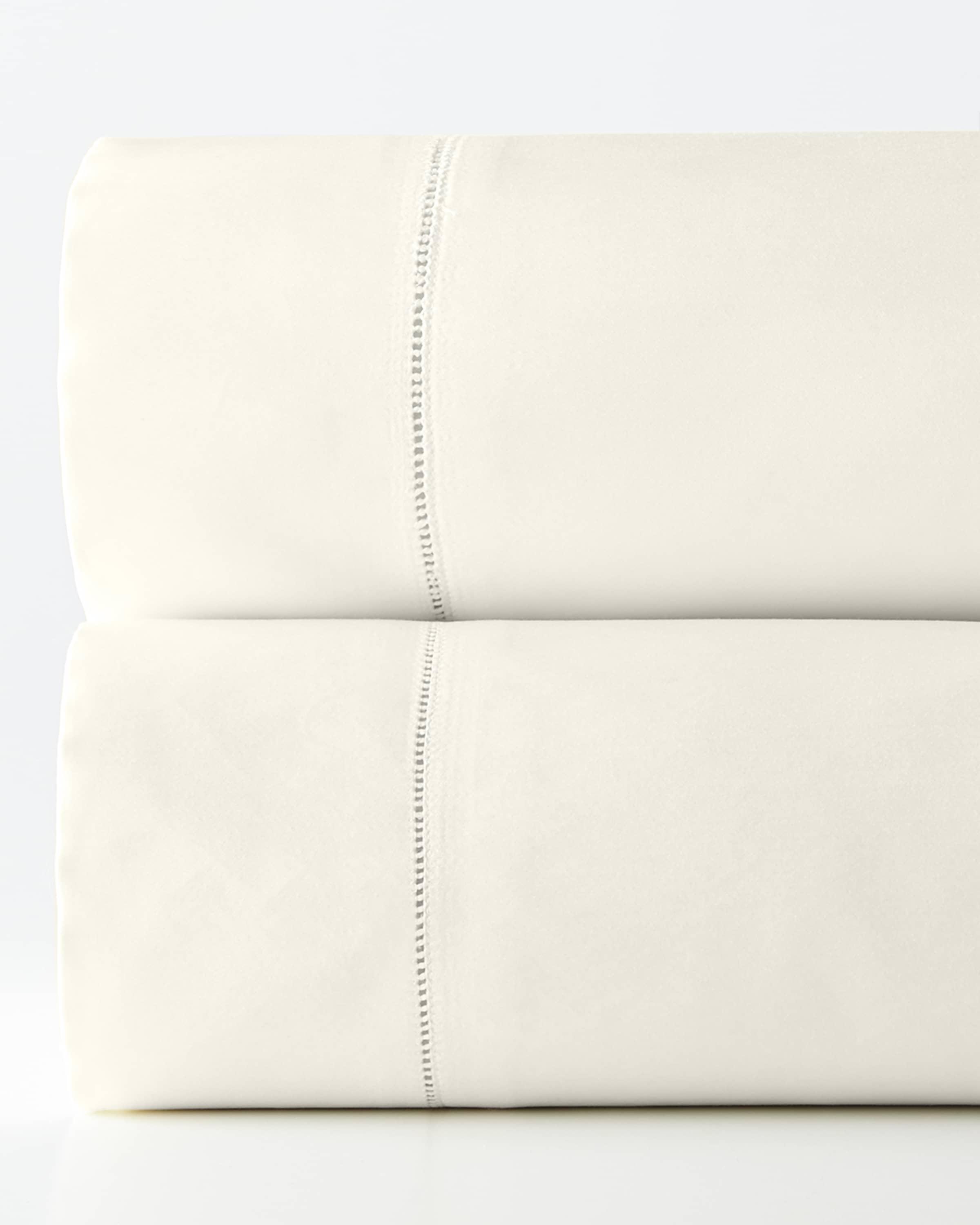 Sferra Milos King Solid Sateen Pillowcase Pair