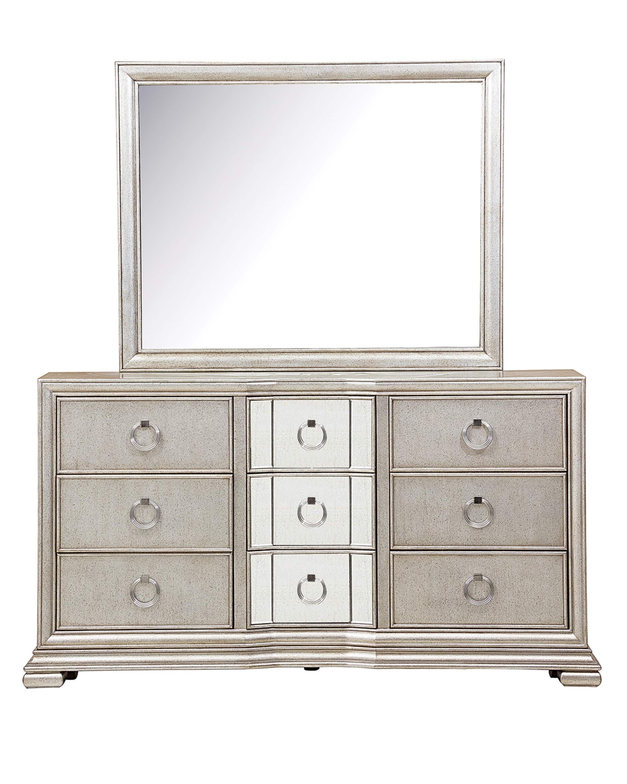 Vivian Mirrored Bedroom Furniture & Matching Items Horchow