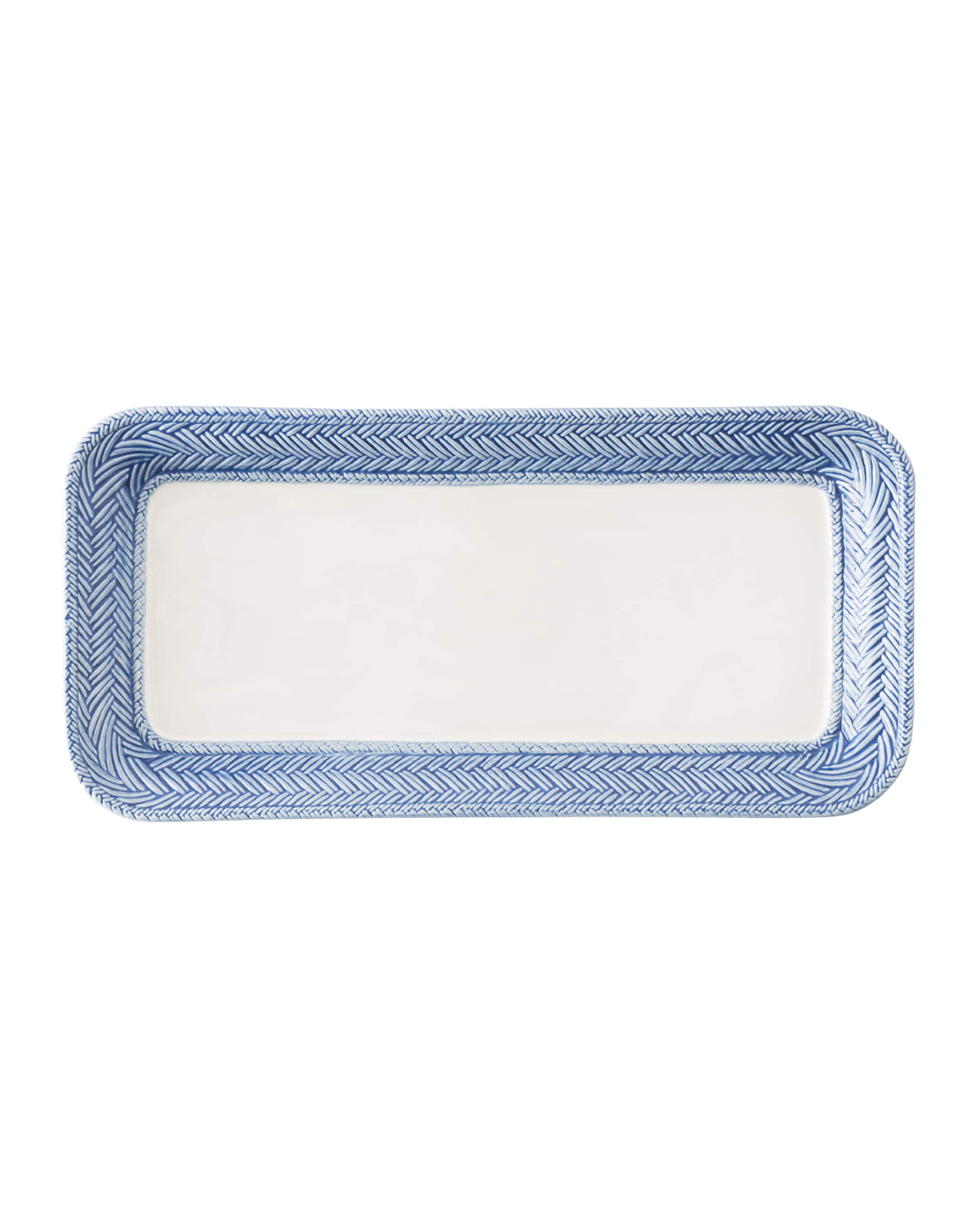 Juliska Le Panier 13" Hostess Tray - Delft Blue