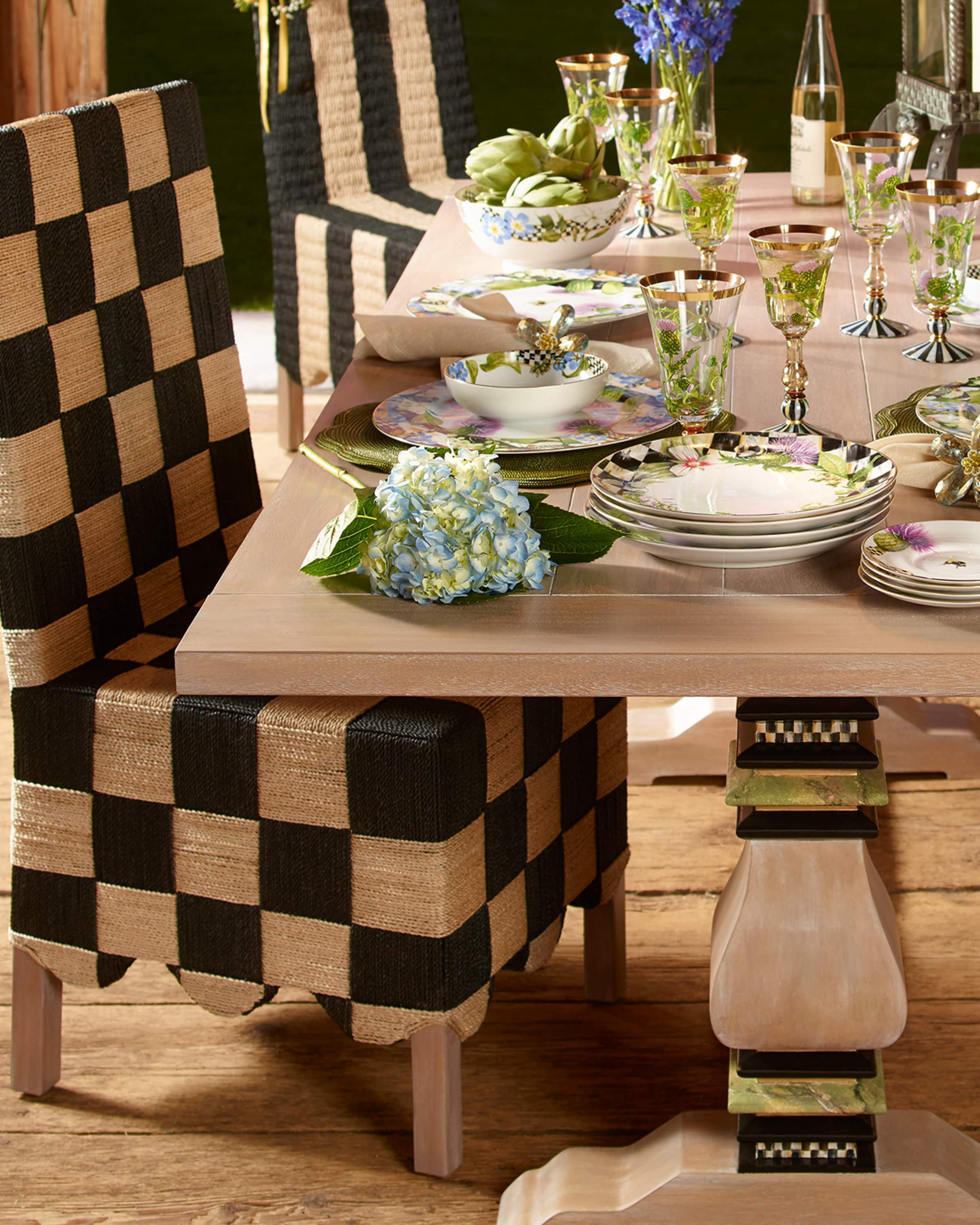 Mackenzie childs shop dining table