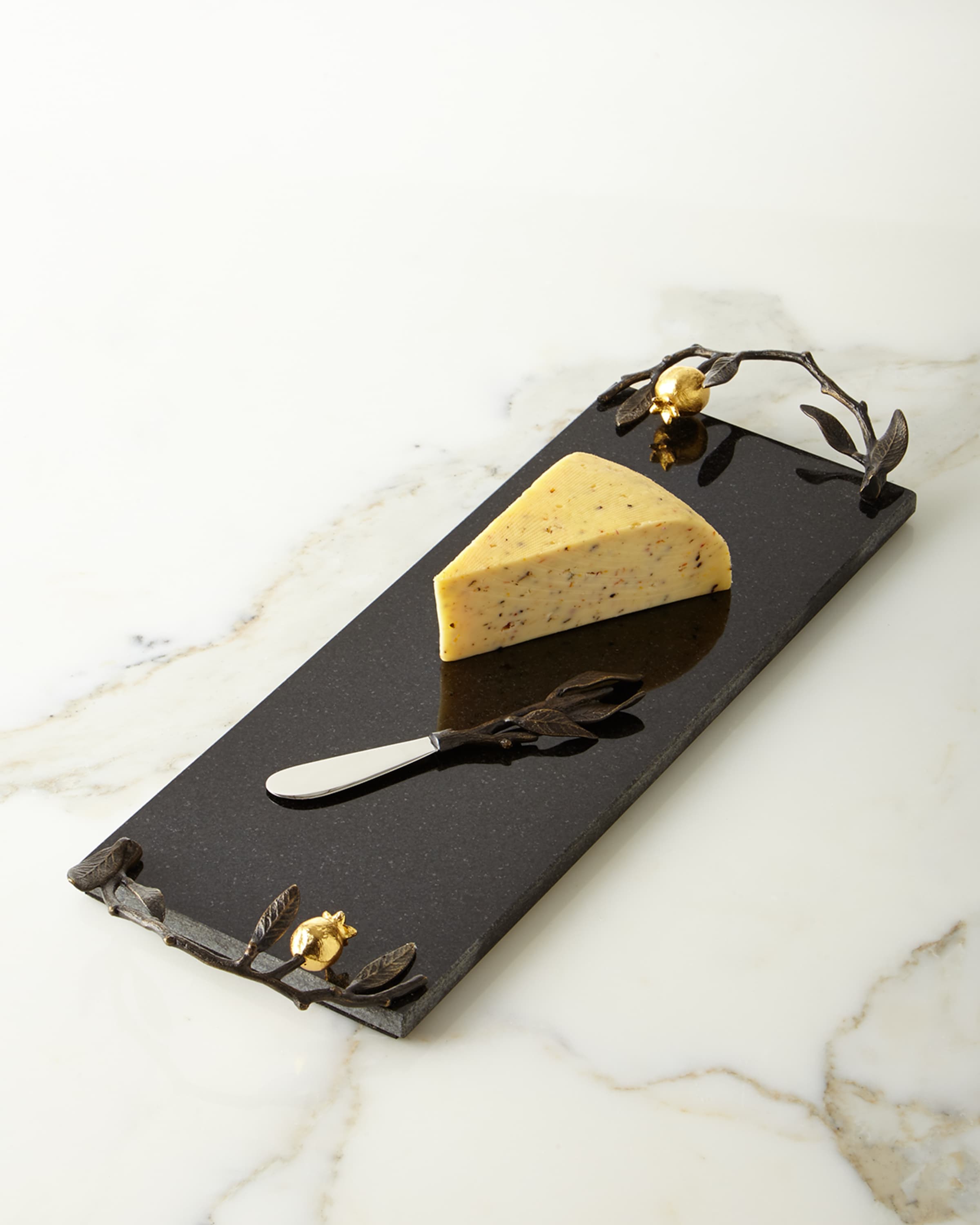 Michael Aram Pomegranate Cheese Board & Knife