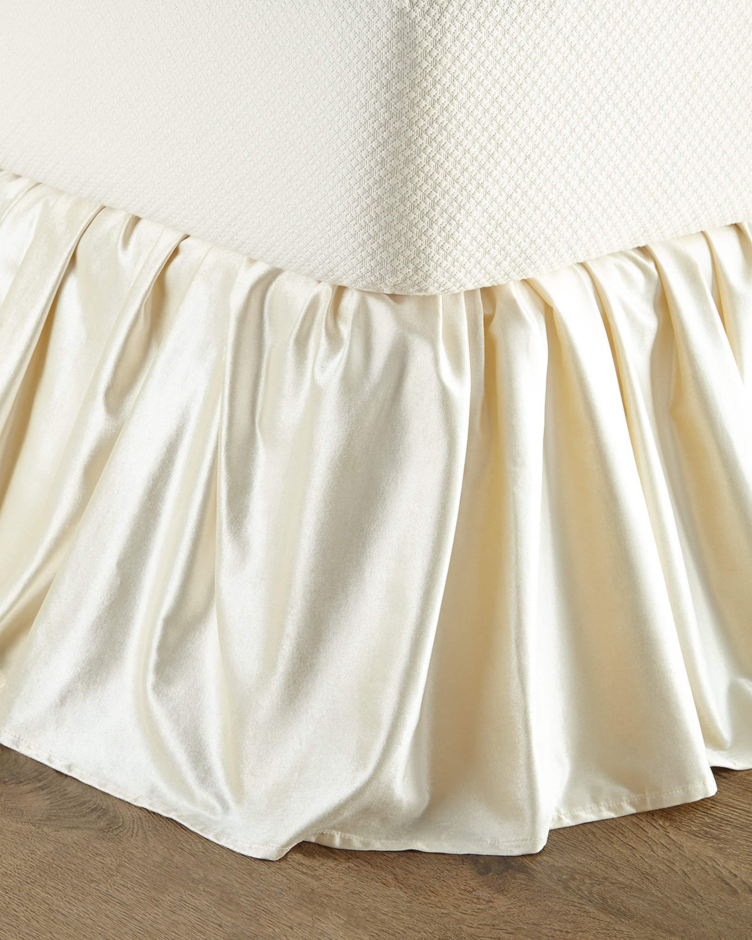 Lili Alessandra Chloe Gathered Bed Skirt