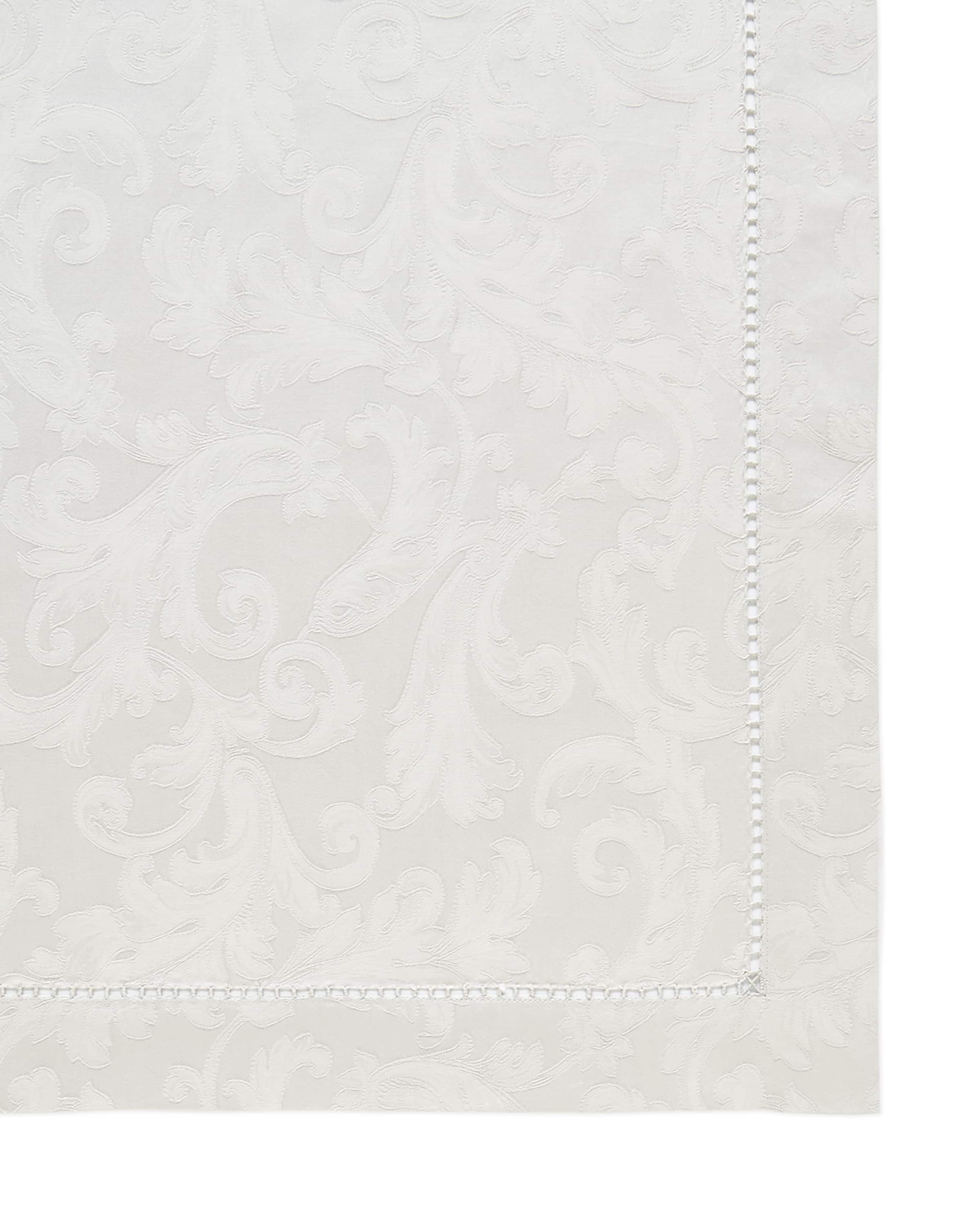 Sferra Acanthus Jacquard Tablecloth  70" X 144"