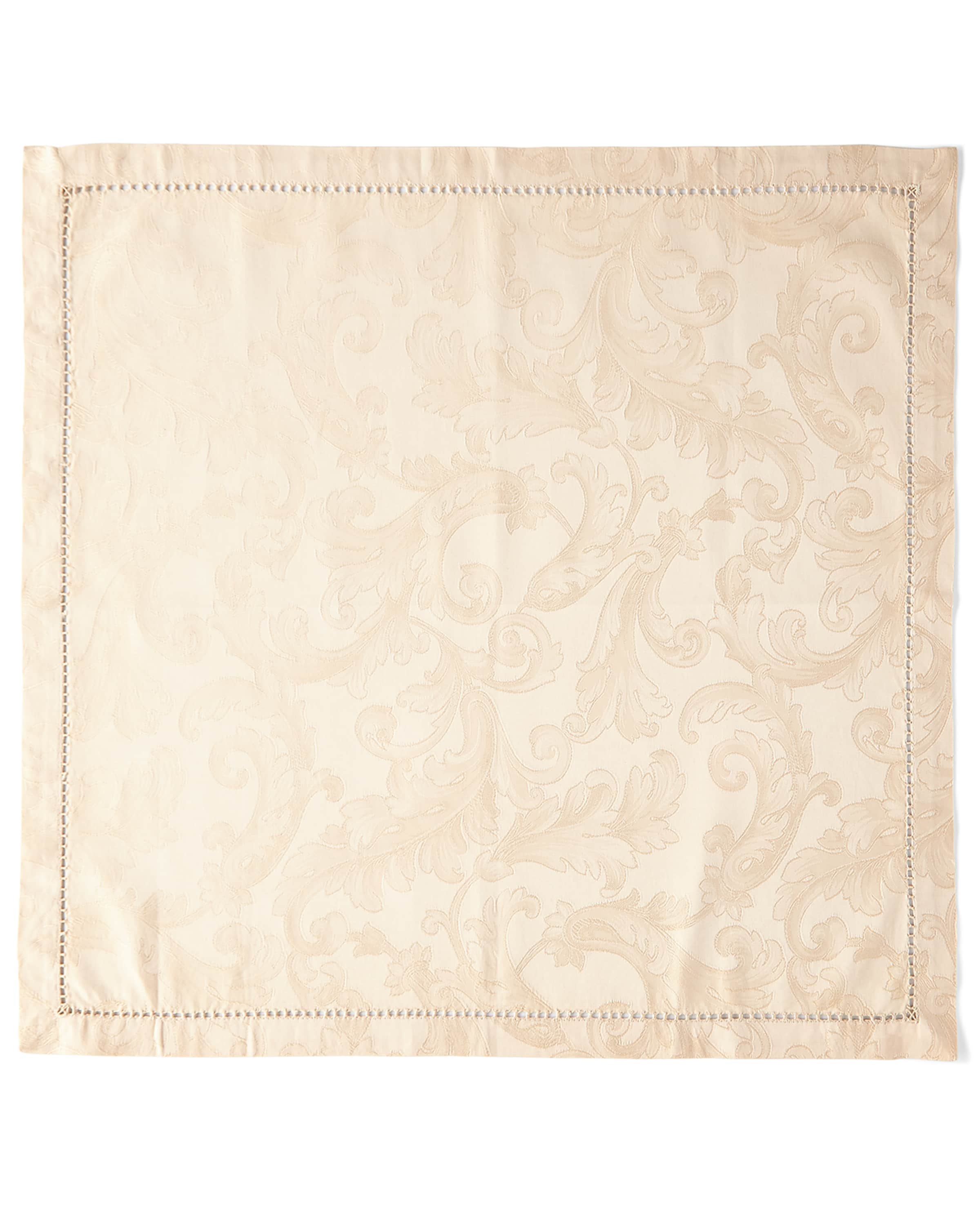 Sferra Acanthus Jacquard Napkins, Set of 4