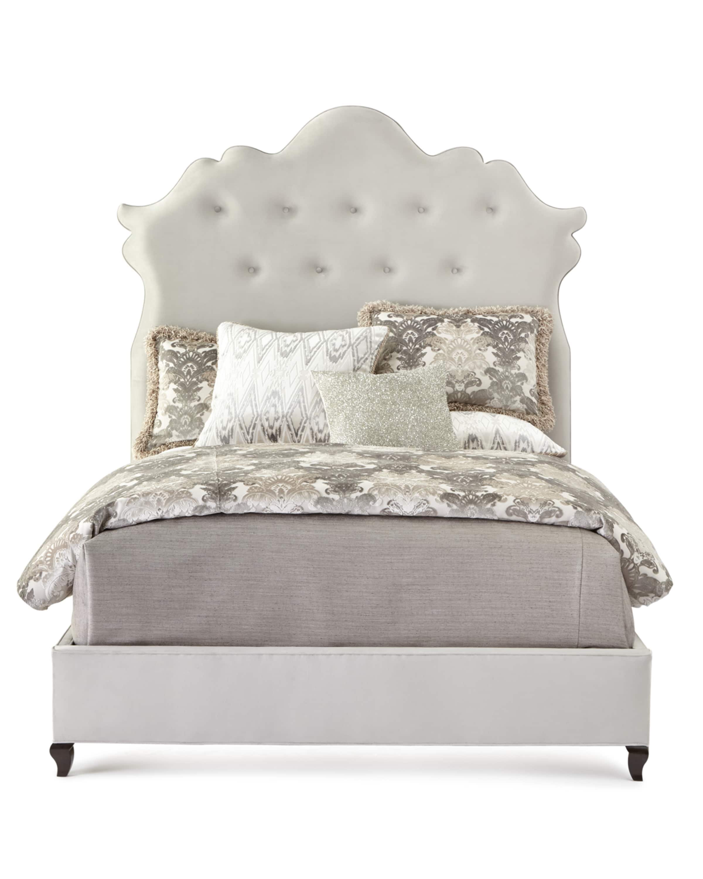 Haute House Arabella Tufted Queen Bed