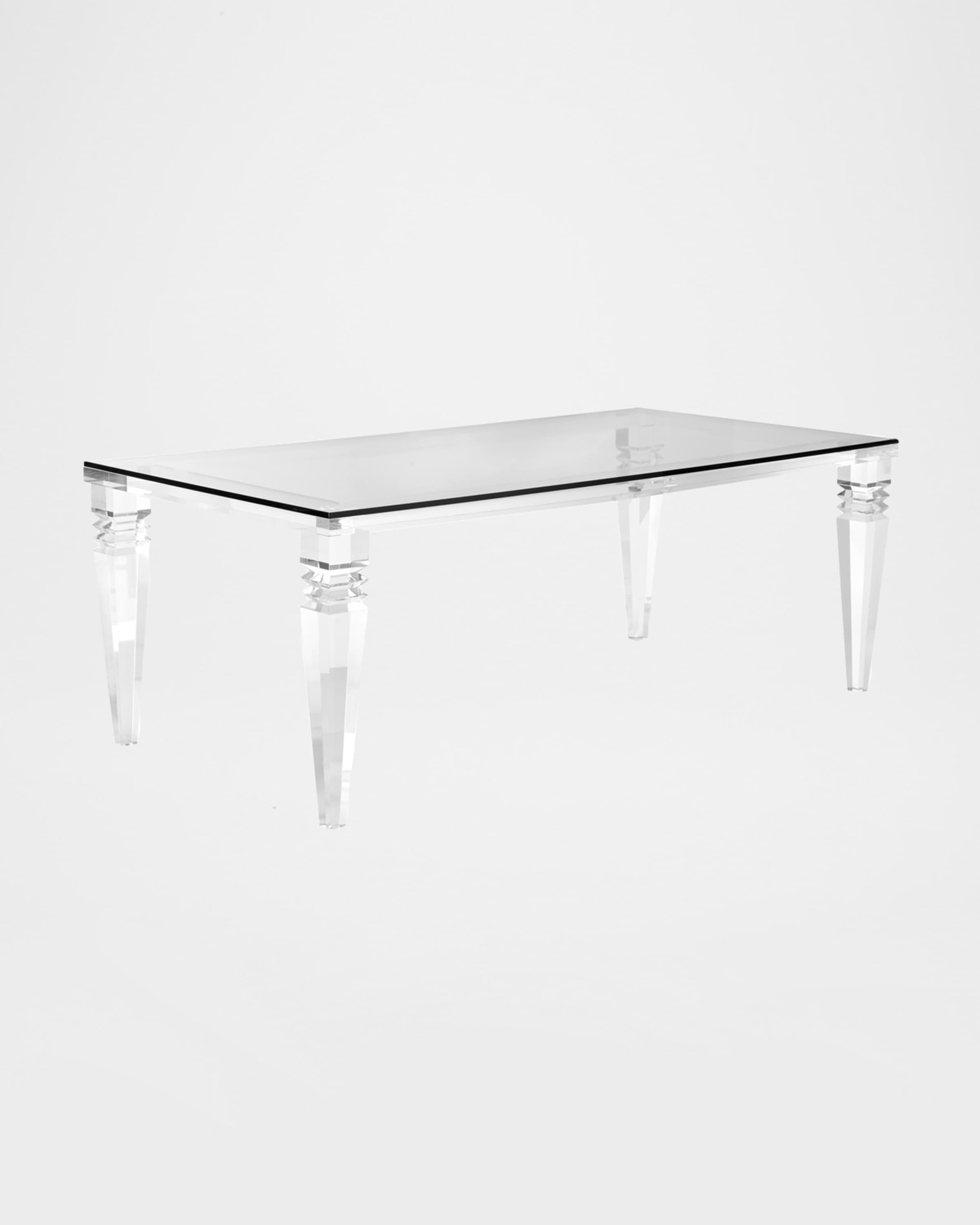 Interlude Home Christelle Acrylic Dining Table