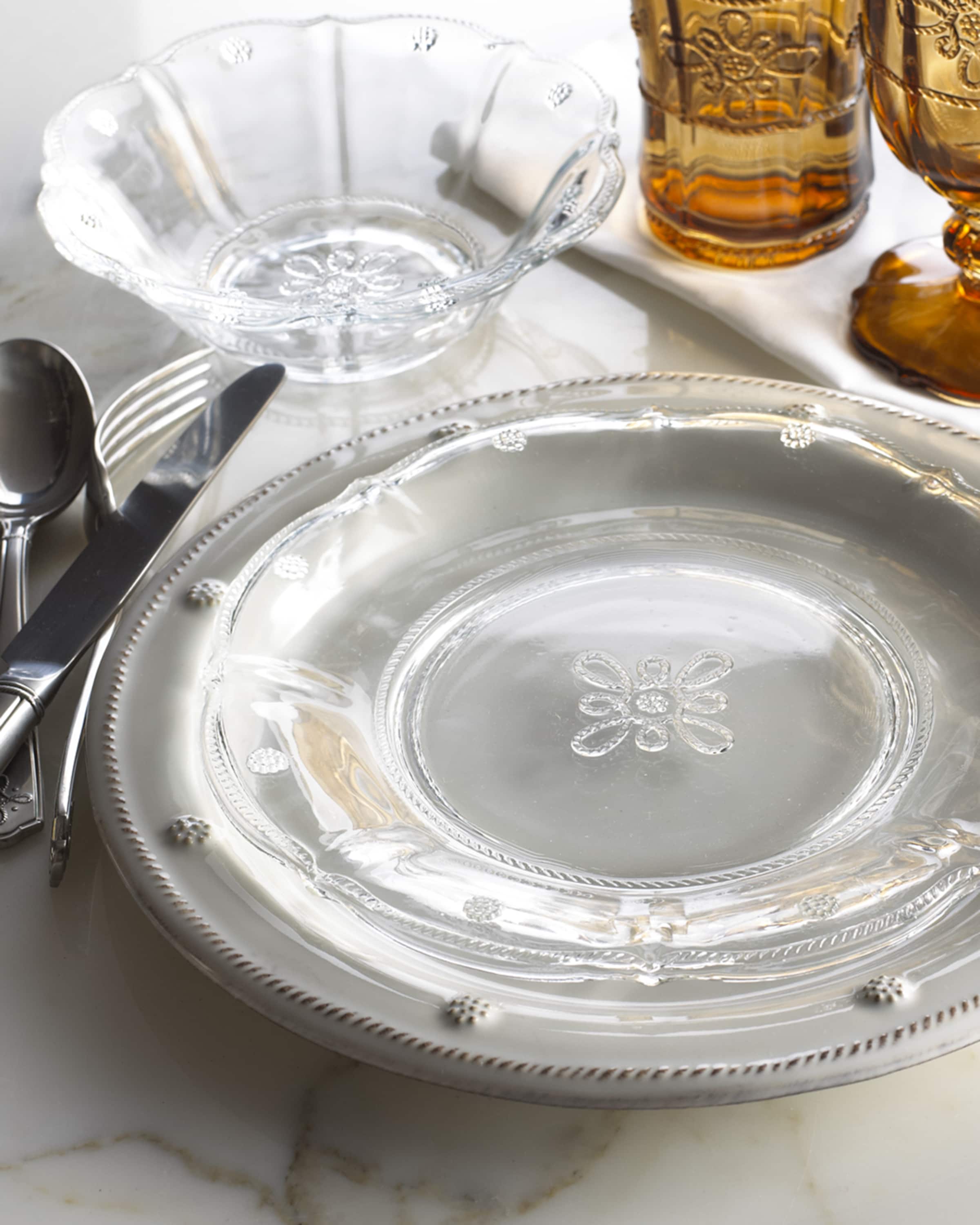 Juliska Colette Glass Dinnerware & Matching Items Horchow