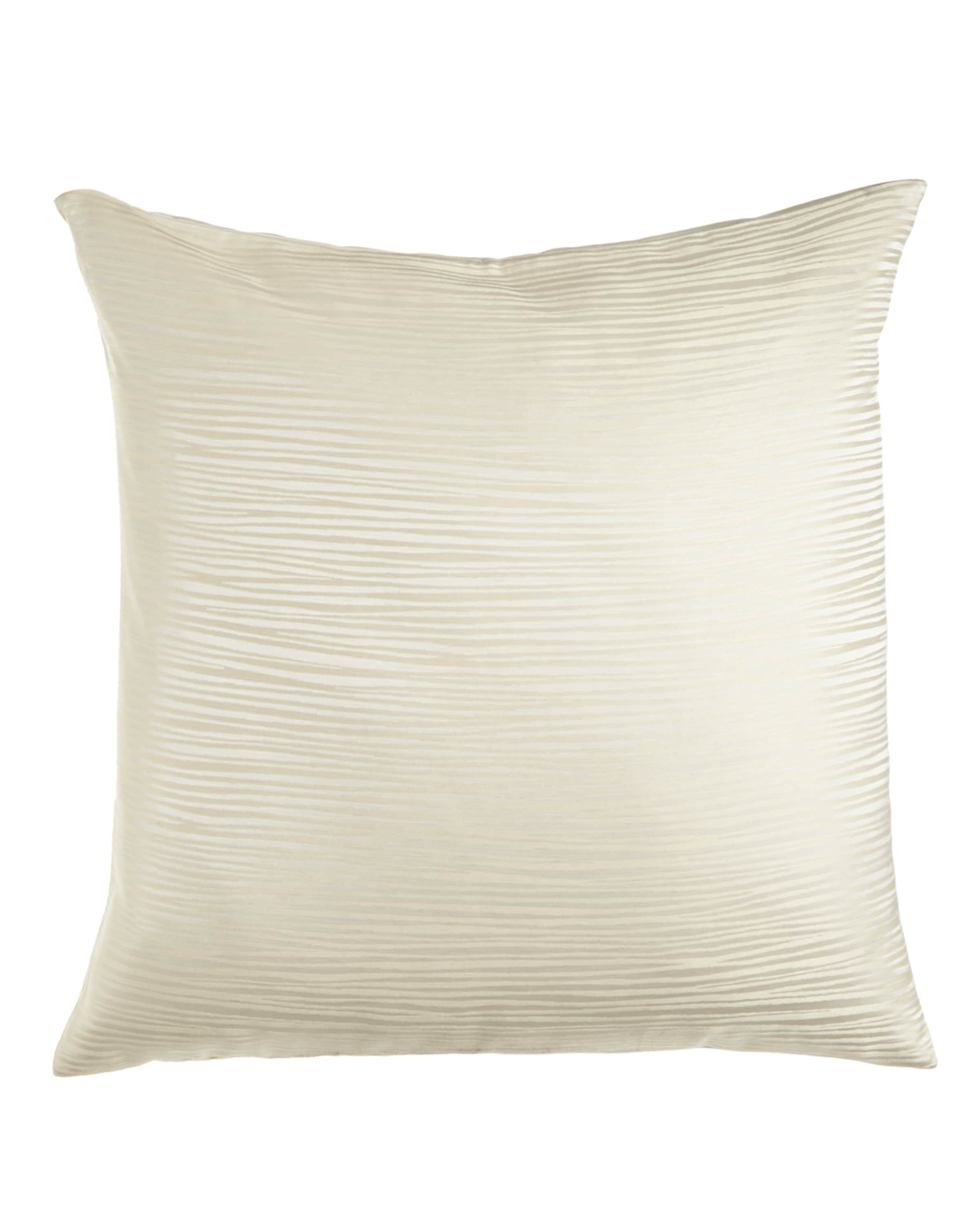 Donna Karan Home Reflection Jacquard Stripe European Sham