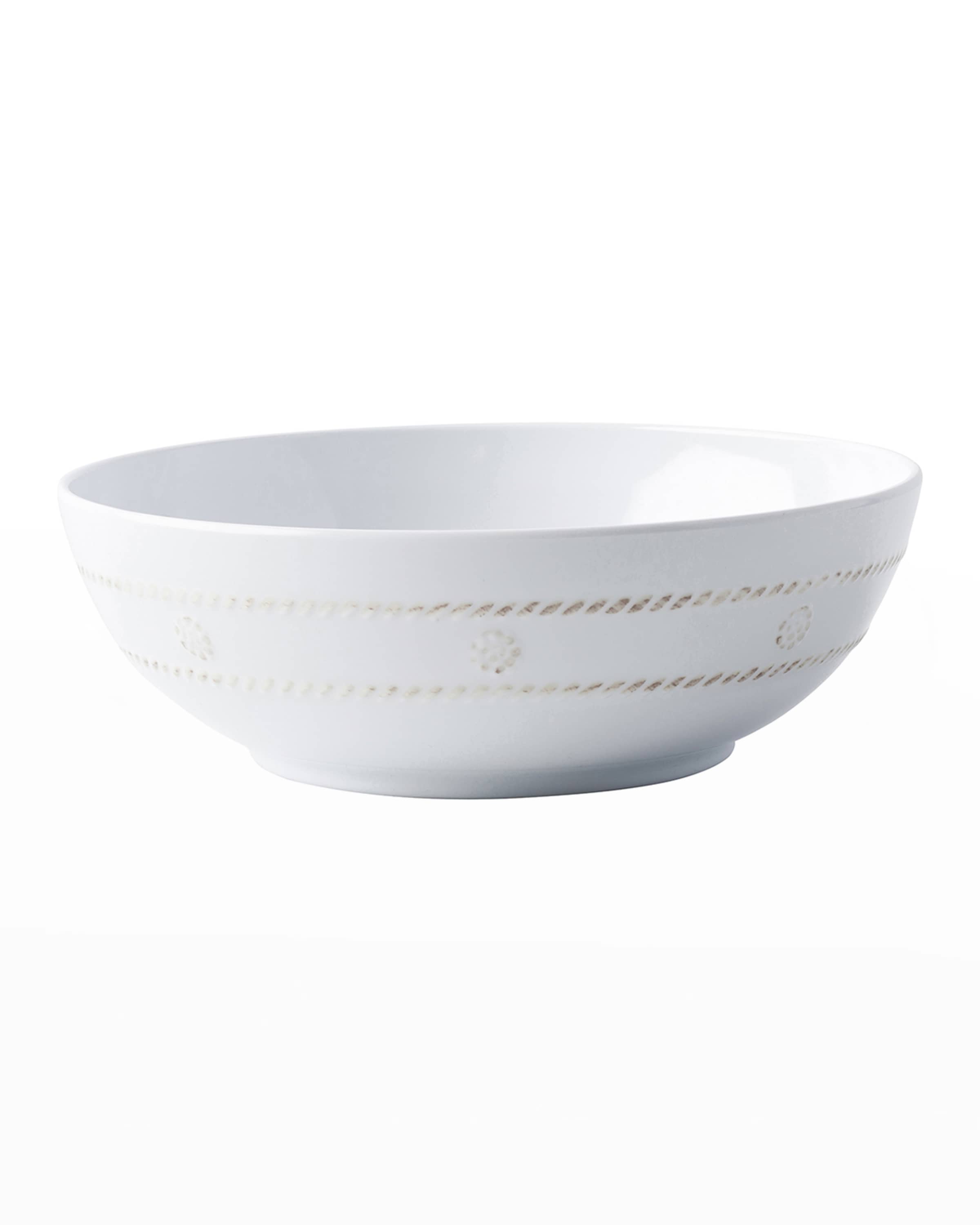 Juliska Berry & Thread Melamine Coupe Bowl - Whitewash