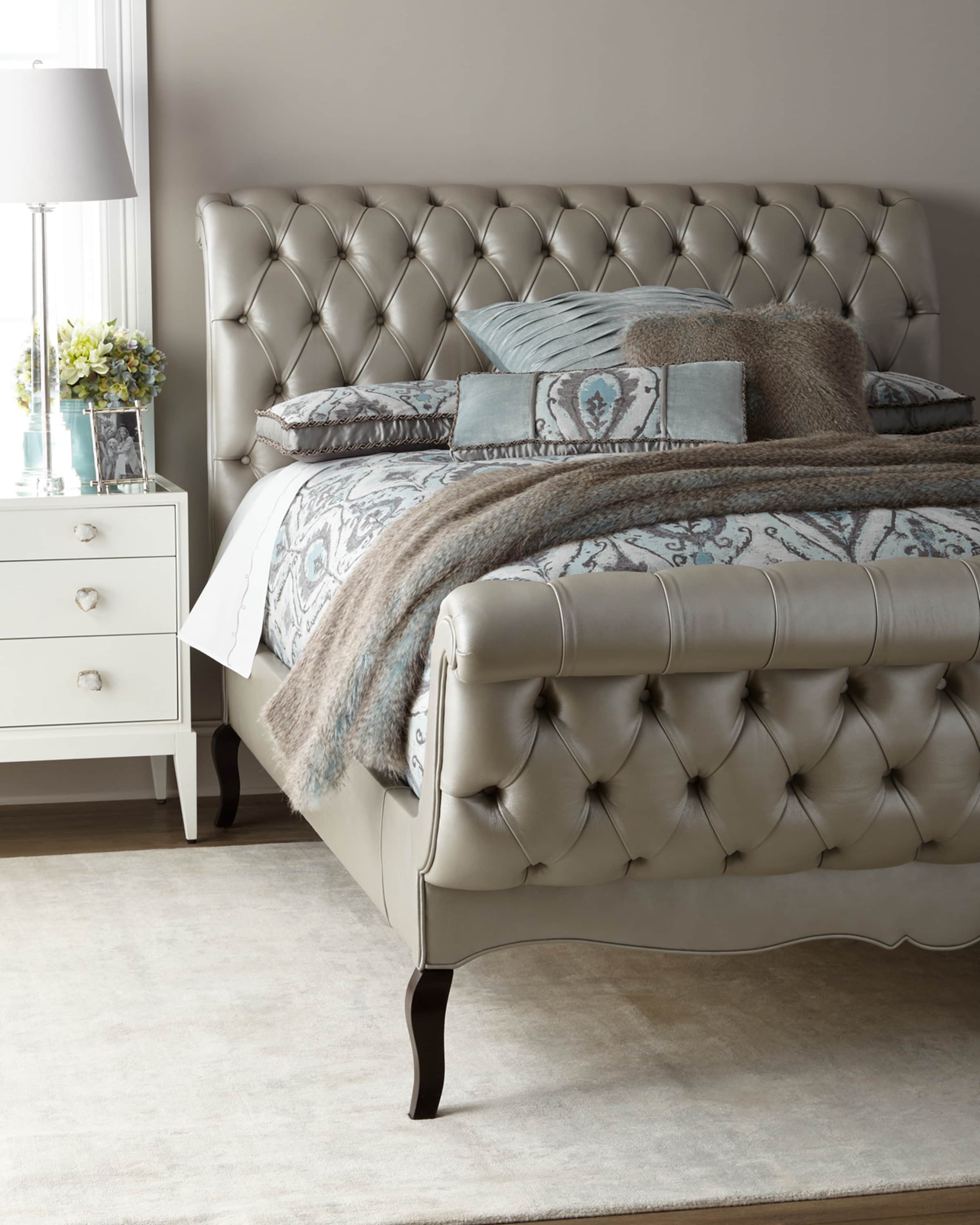 Haute House Duncan Fife Leather California King Bed