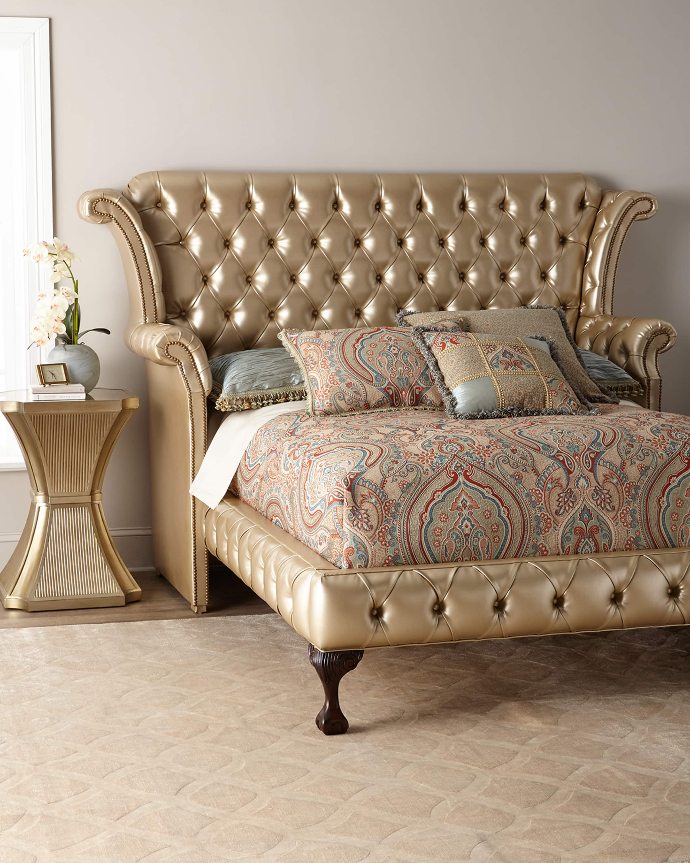 Haute House Champagne Carter California King Bed