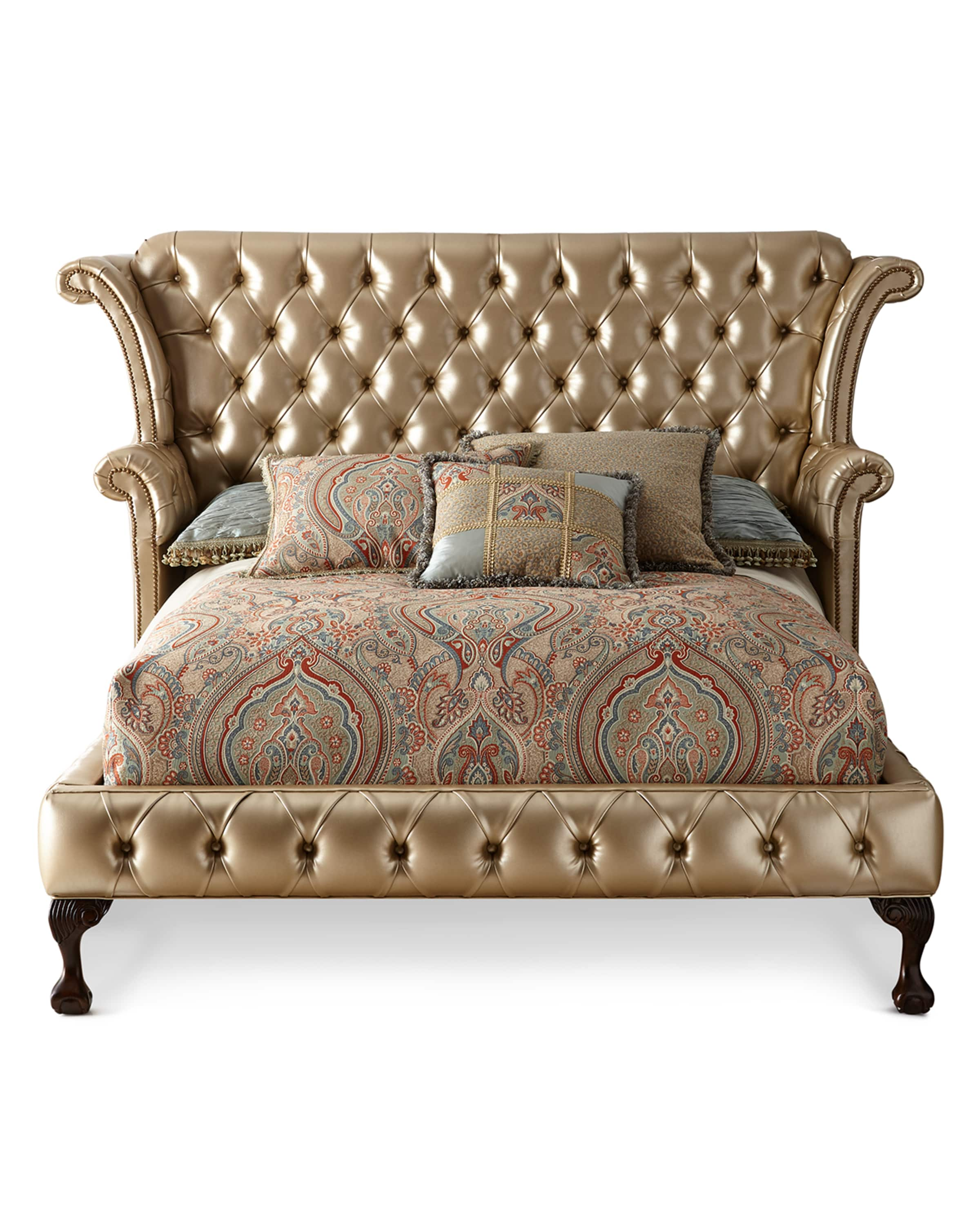 Haute House Champagne Carter California King Bed