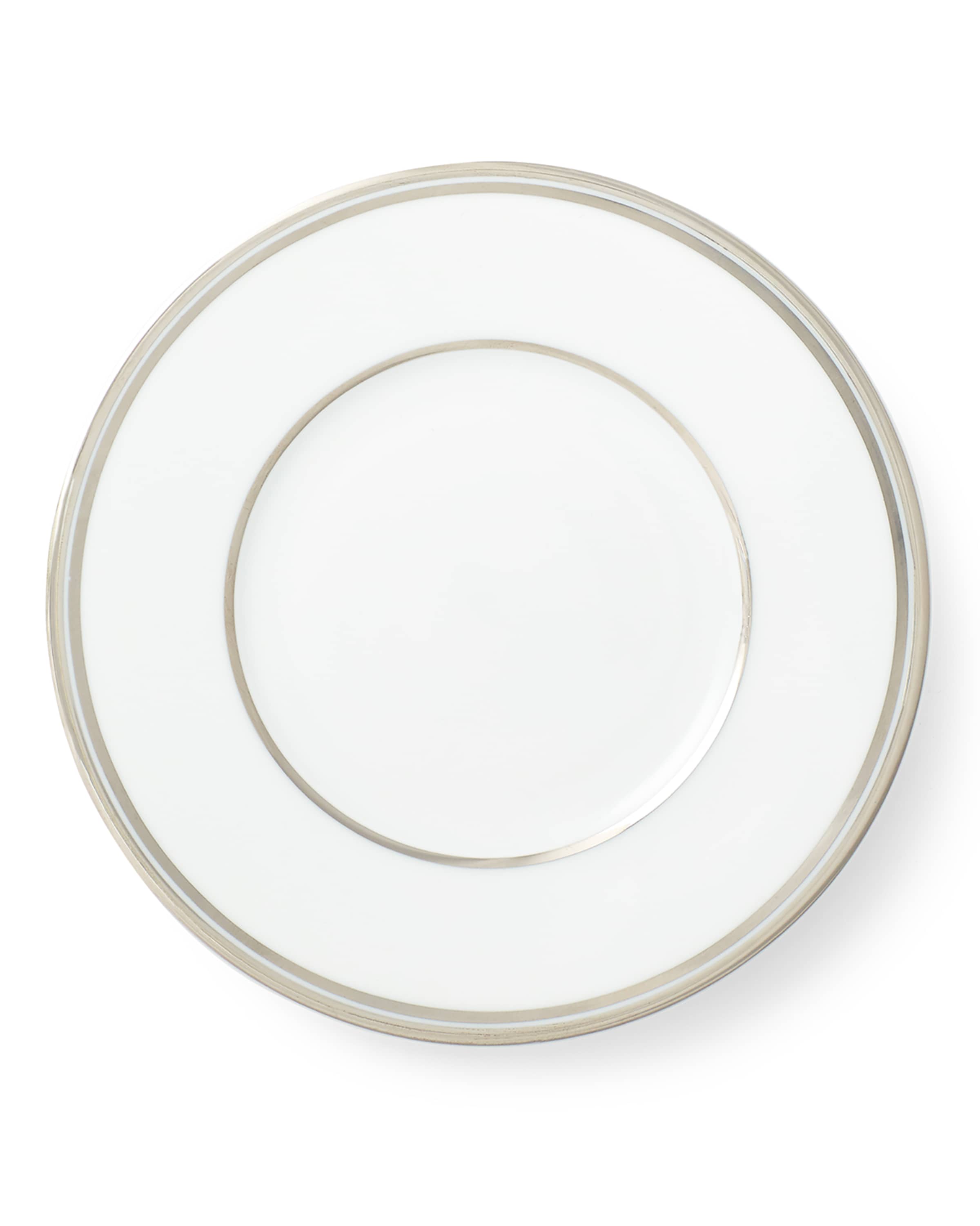 Ralph Lauren Home Wilshire Bread and Butter Plate, Platinum