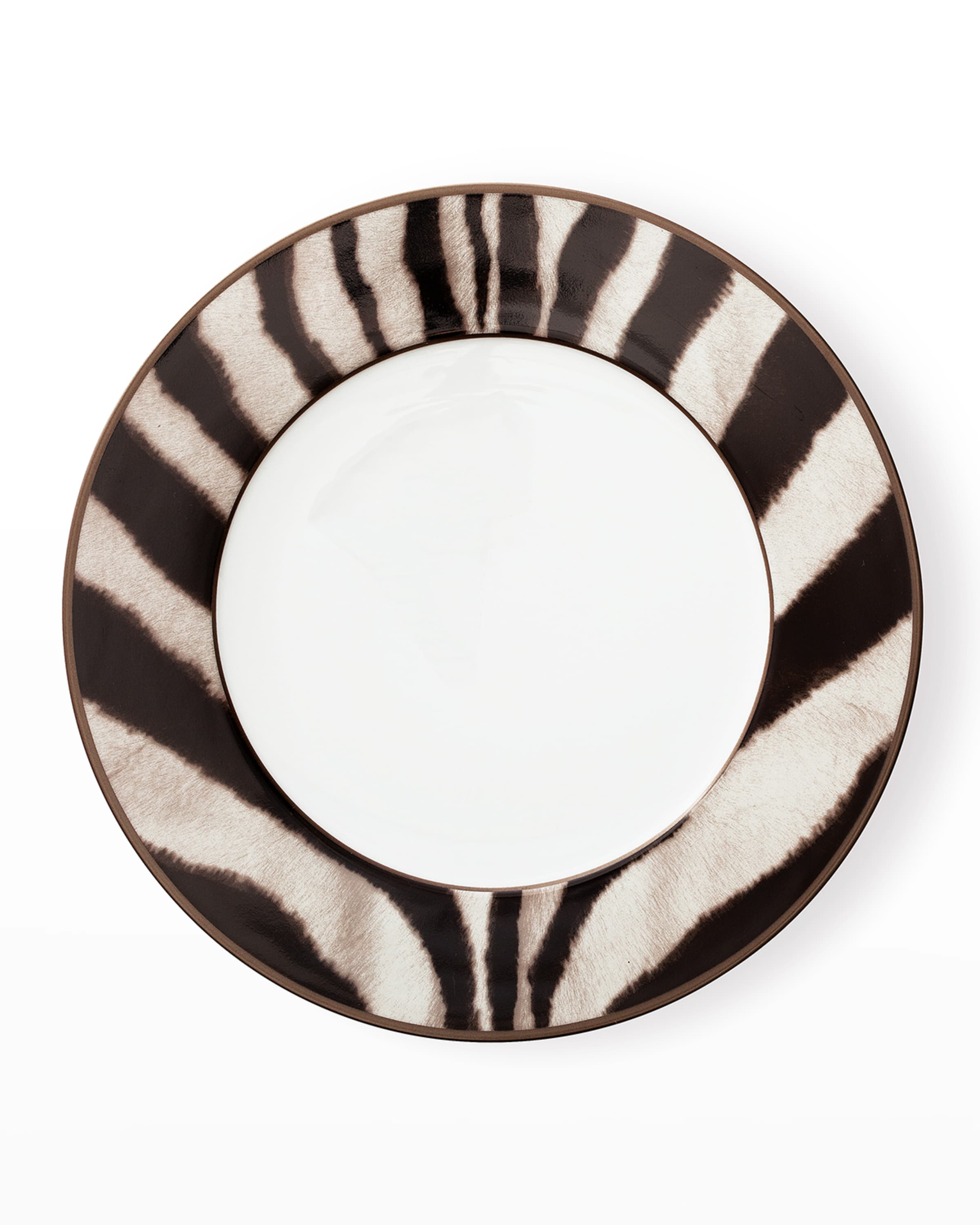 Ralph Lauren Home Kendall Zebra Dinner Plate