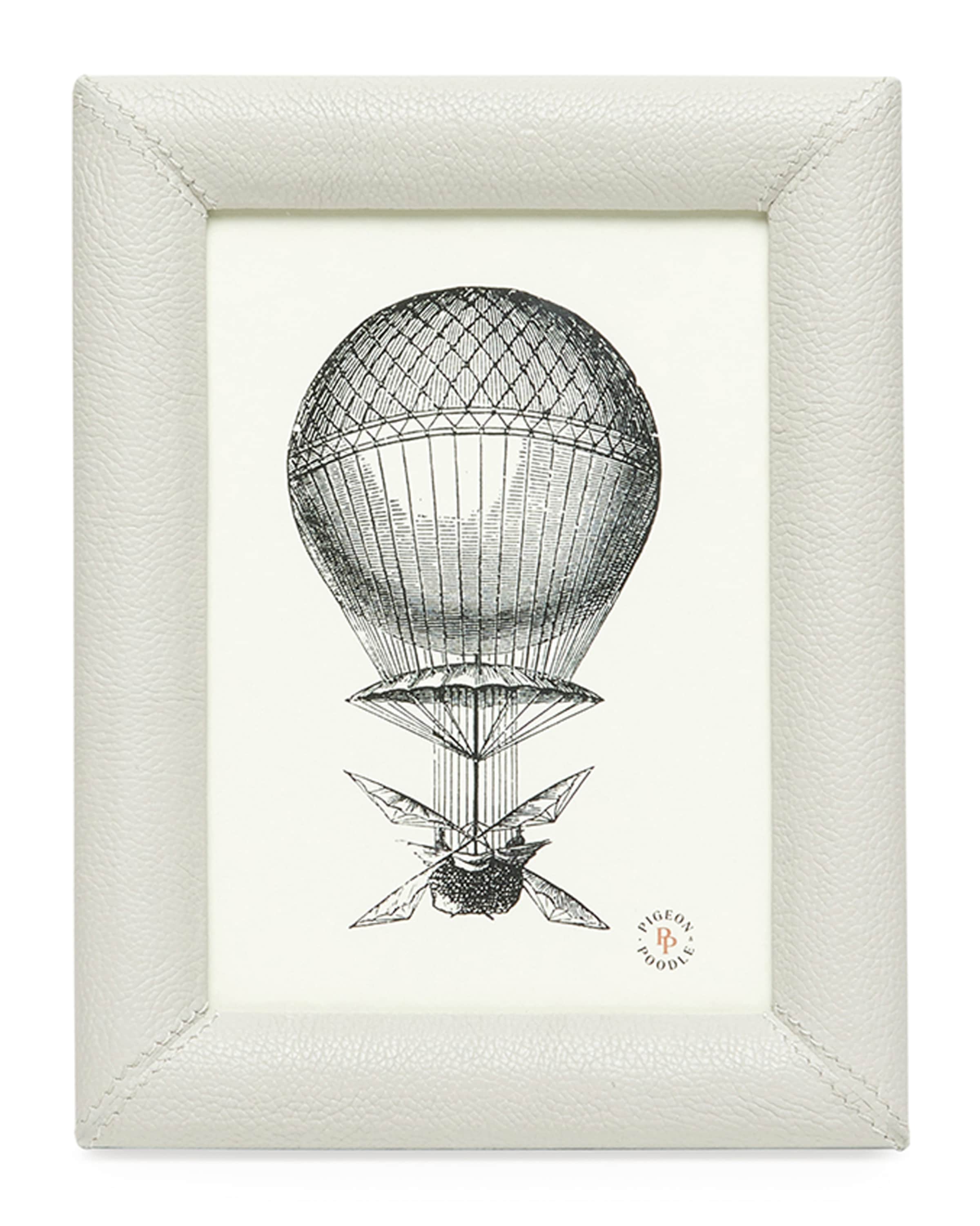 Pigeon and Poodle Eton Leather Frame, 5x7