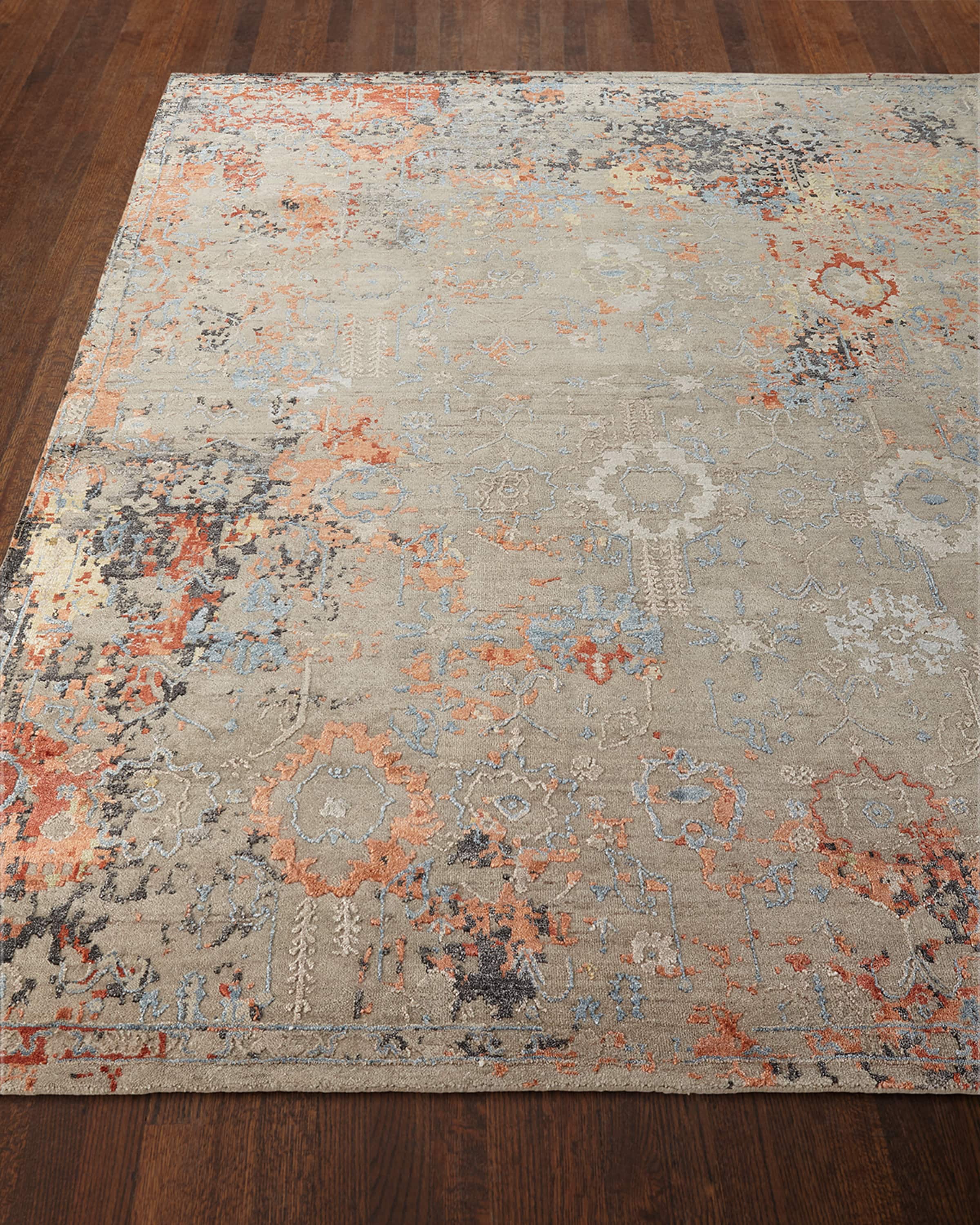Jenzyn Hand-Knotted Rug, 4' x 6'