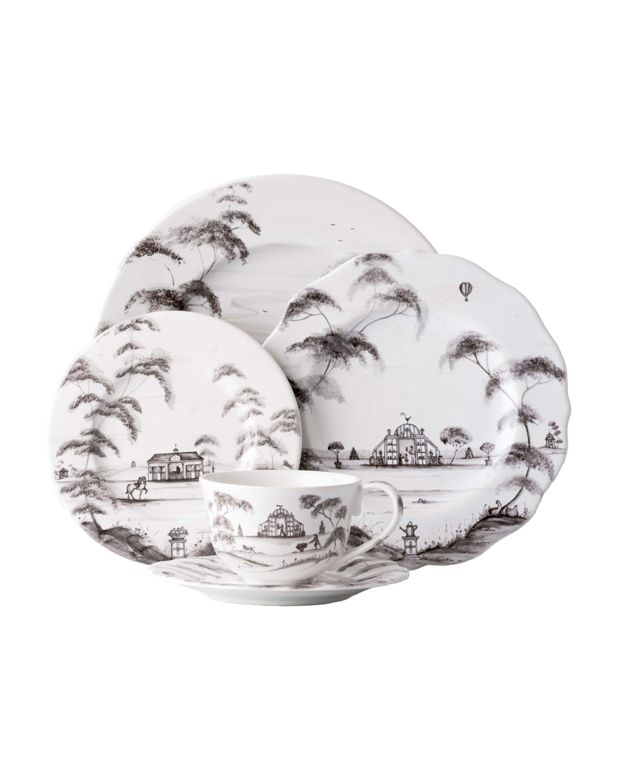 Juliska Country Estate Flint Grey 5-Piece Place Setting