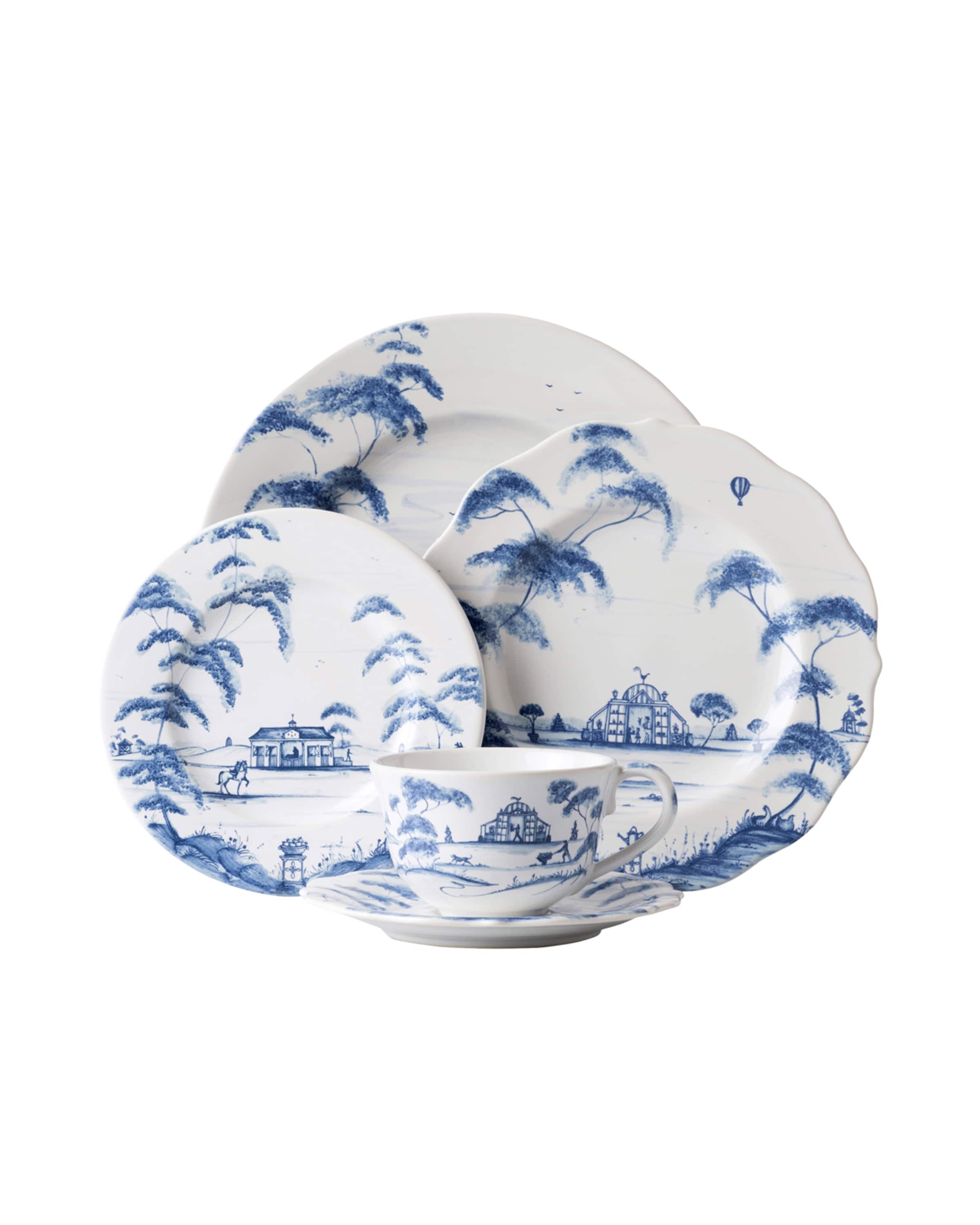 Juliska Country Estate Delft Blue 5-Piece Place Setting