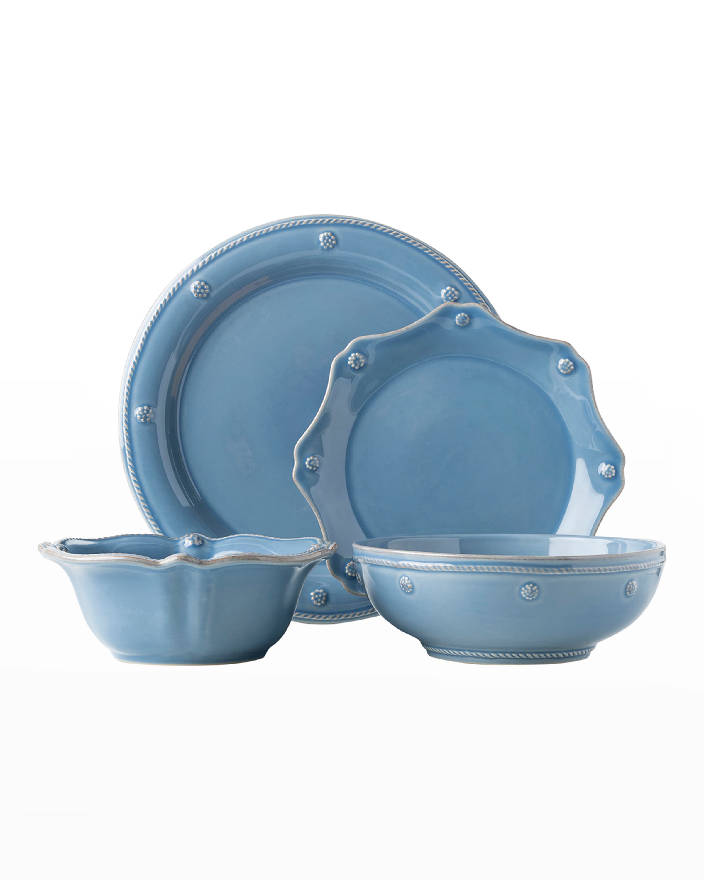 Juliska Berry & Thread 4-Piece Chambray Place Setting