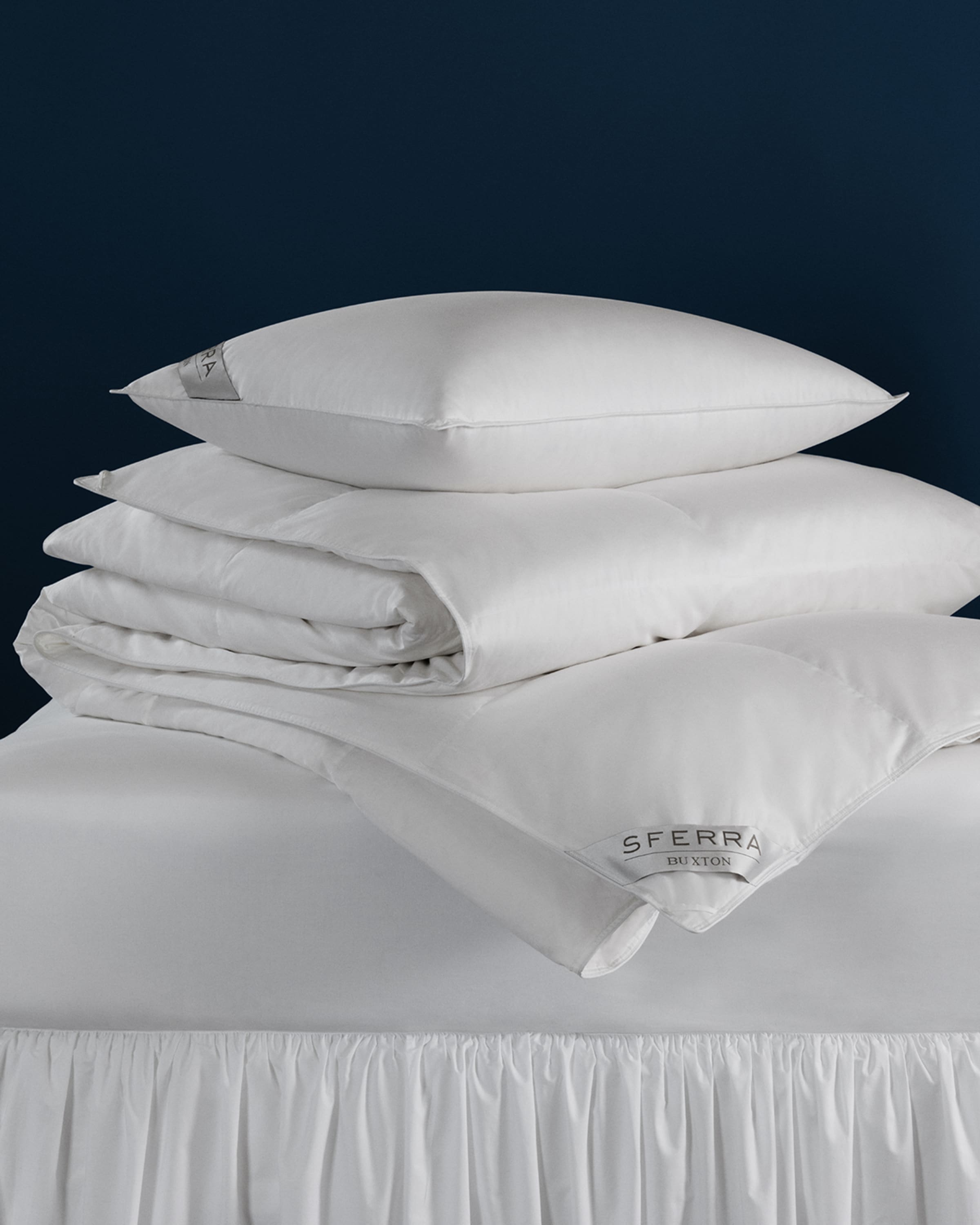 Sferra 600-Fill European Down Medium Standard Pillow