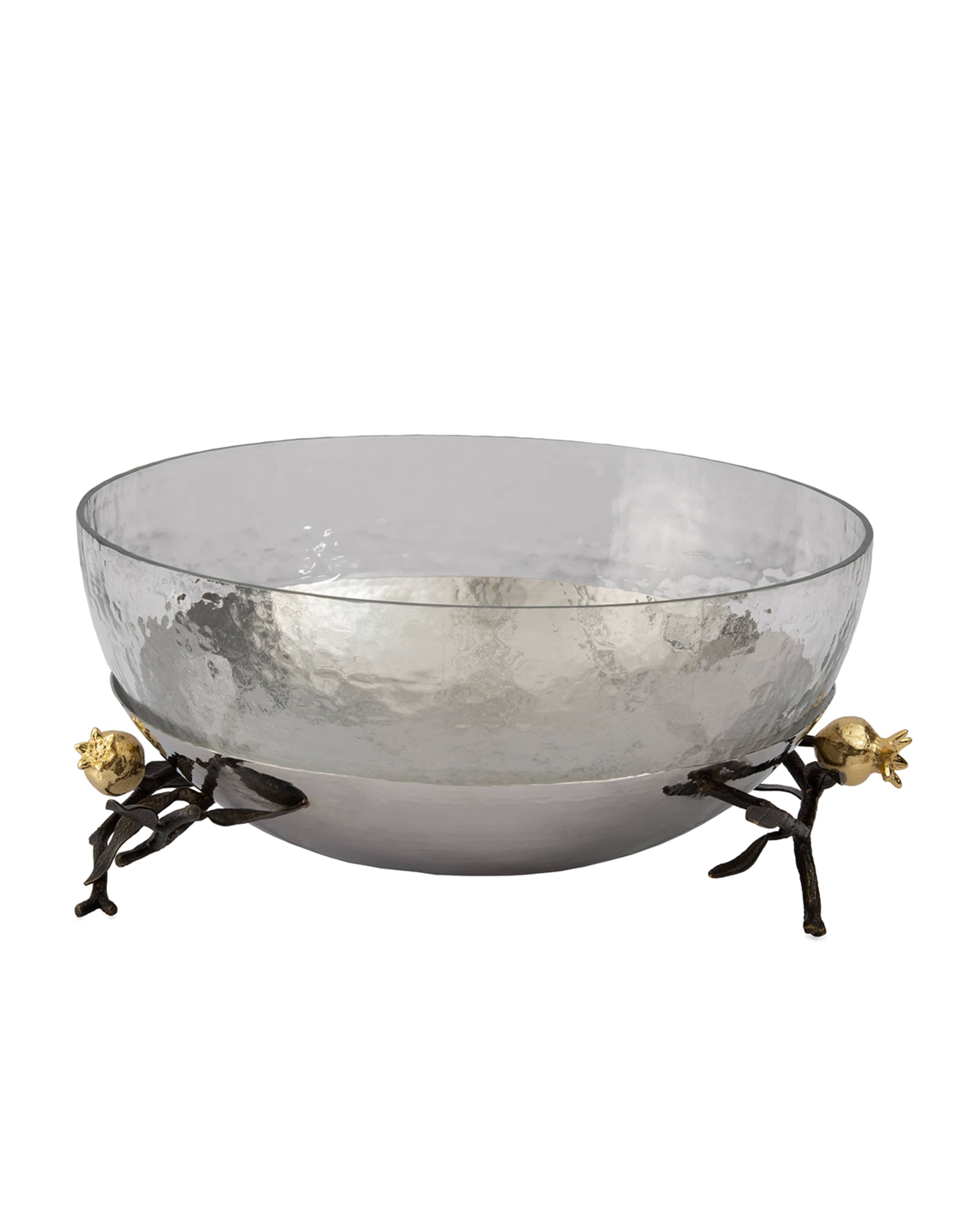Michael Aram Pomegranate Glass Serving Bowl