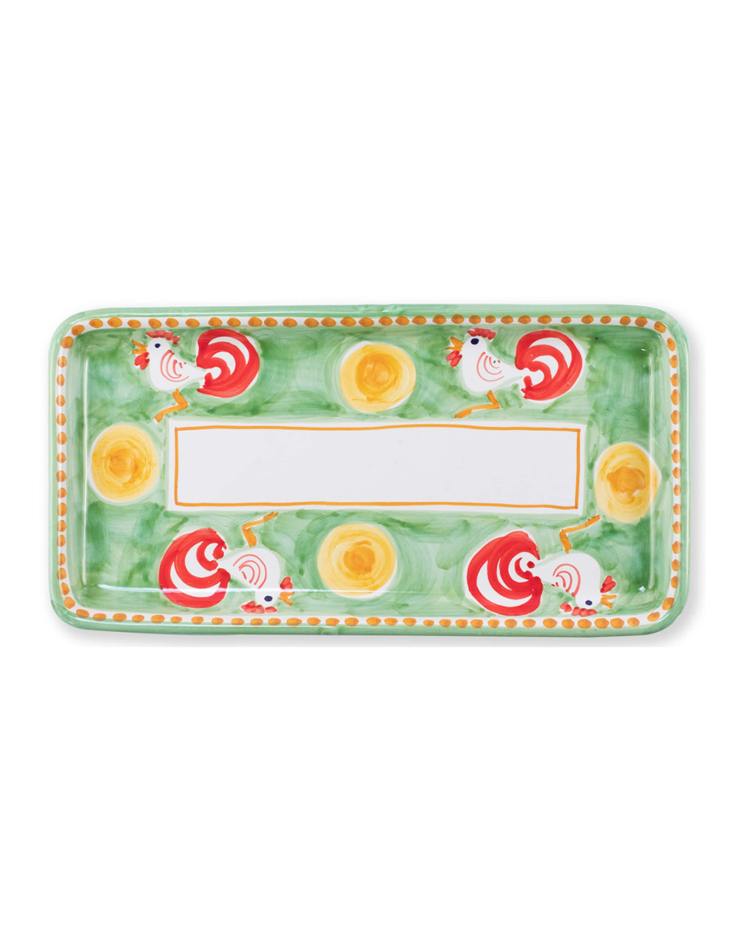 Vietri Campagna Gallina Rectangular Platter