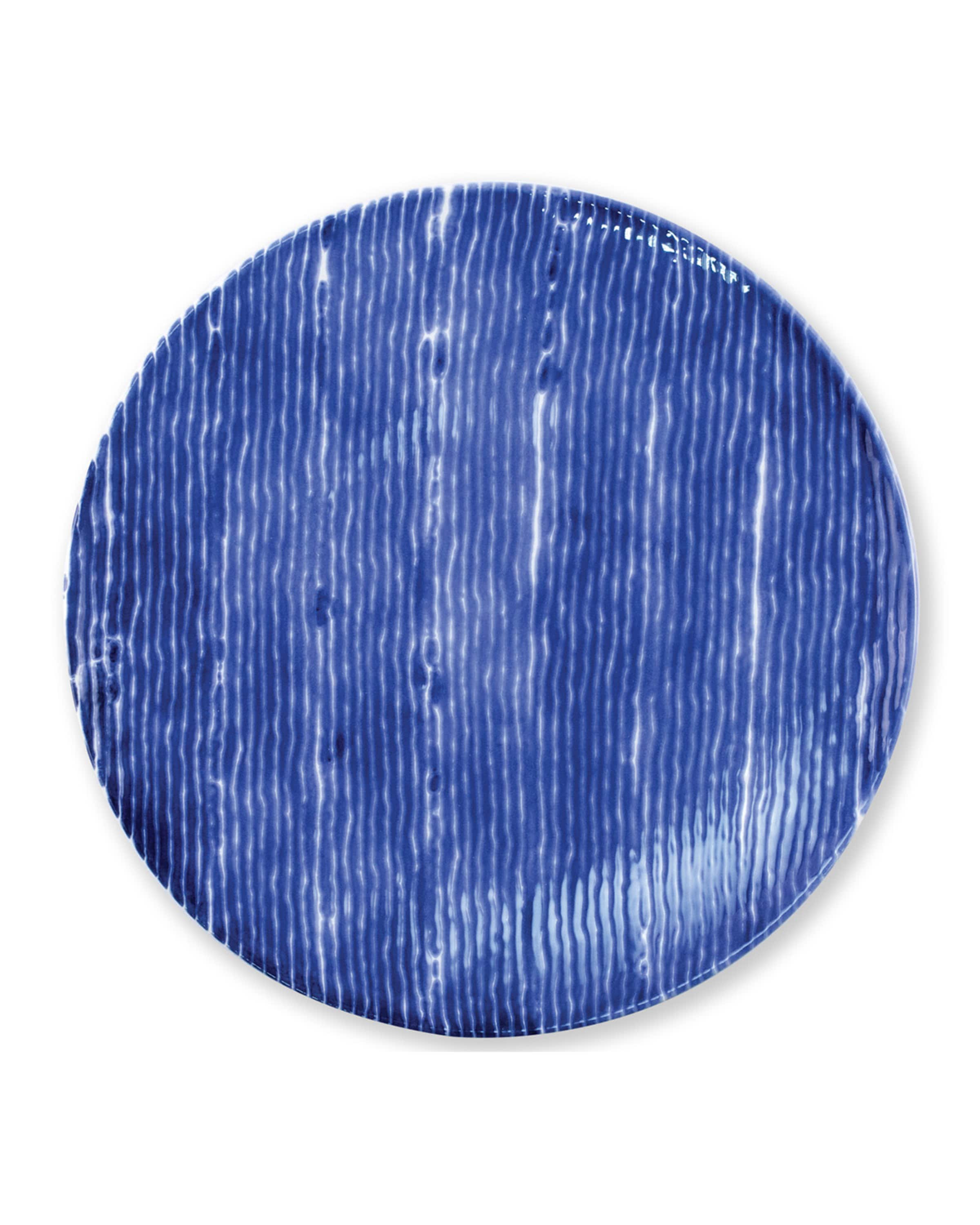 Vietri Santorini Stripe Dinner Plate