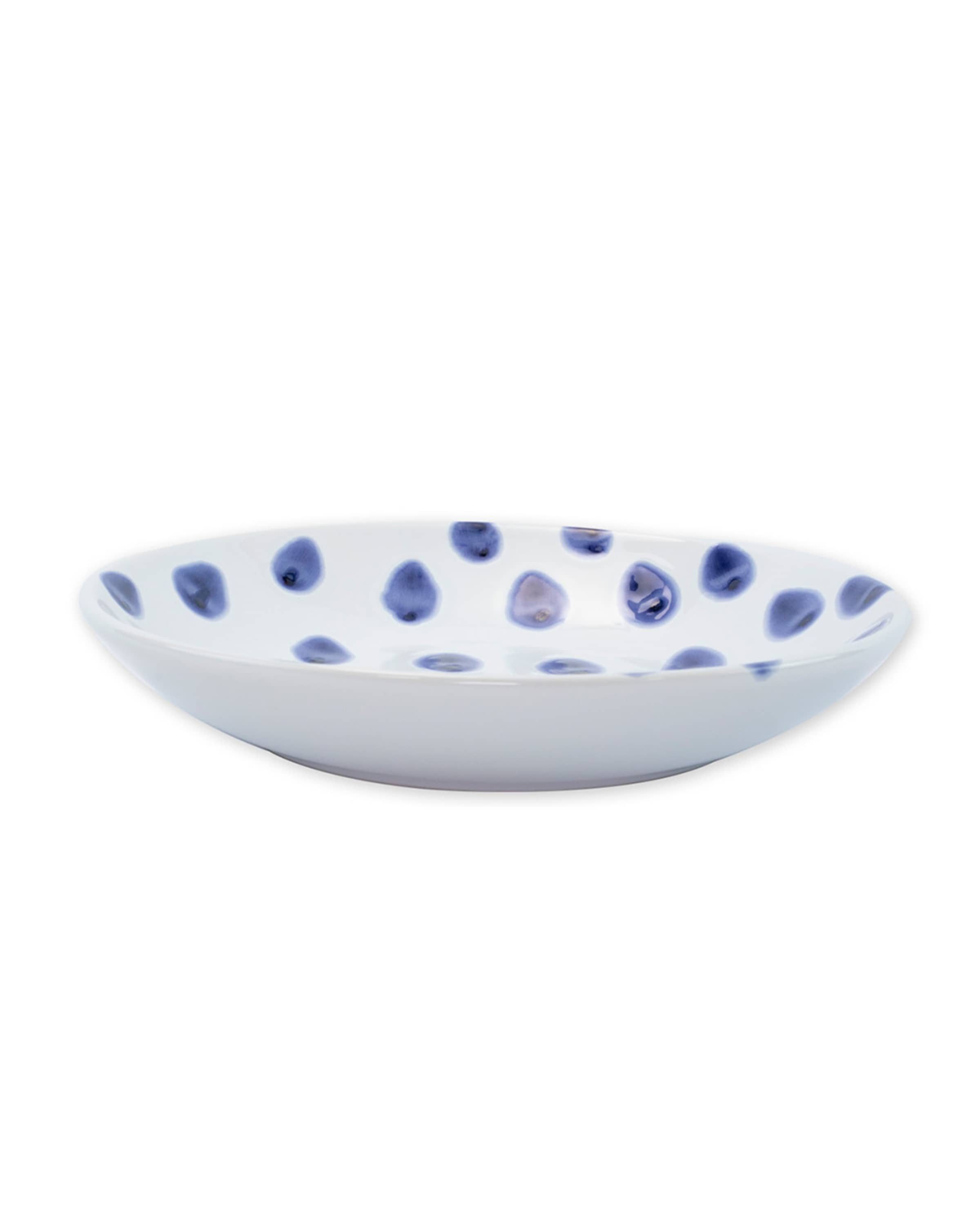 Vietri Santorini Dot Condiment Bowl
