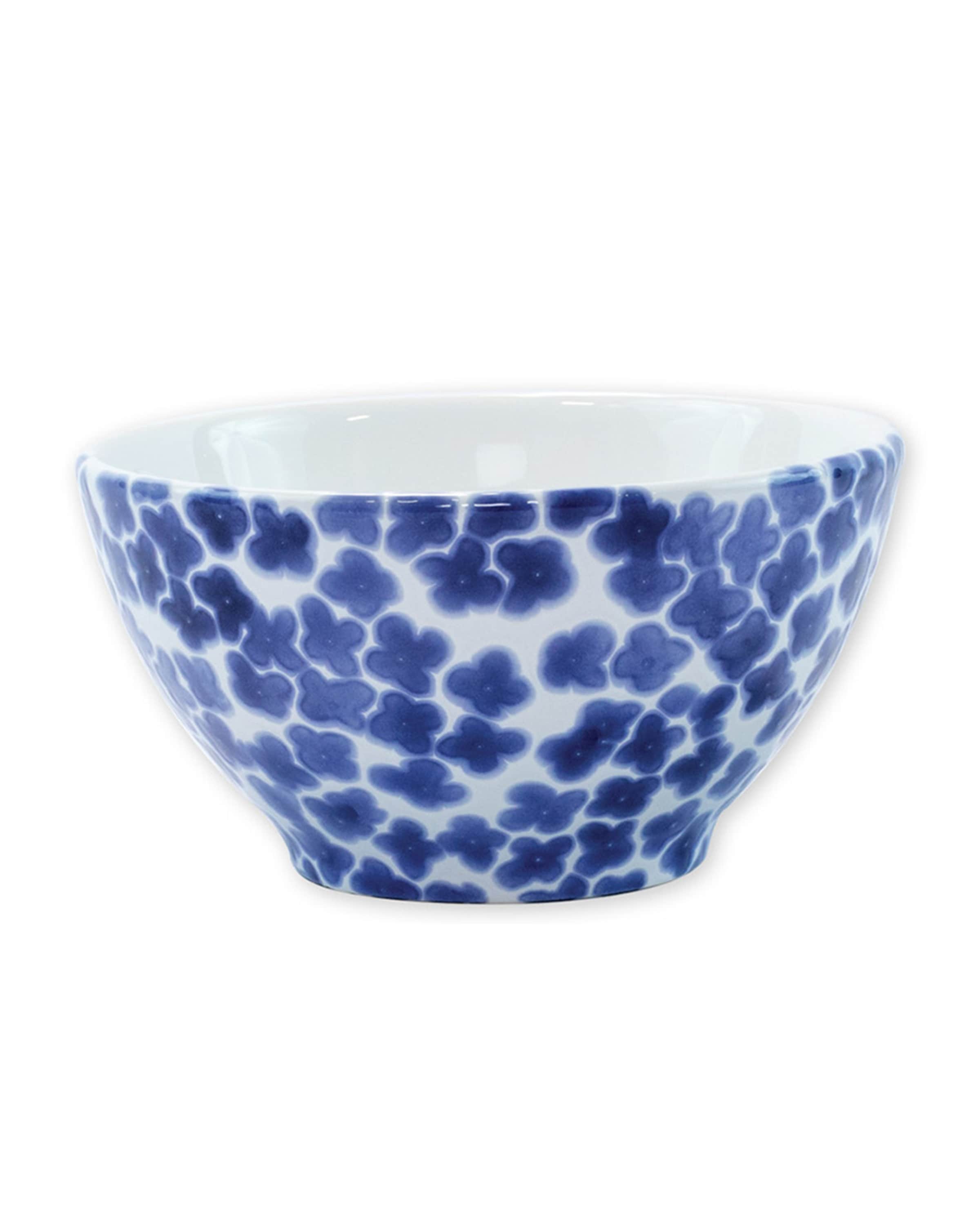 Vietri Santorini Flower Cereal Bowl
