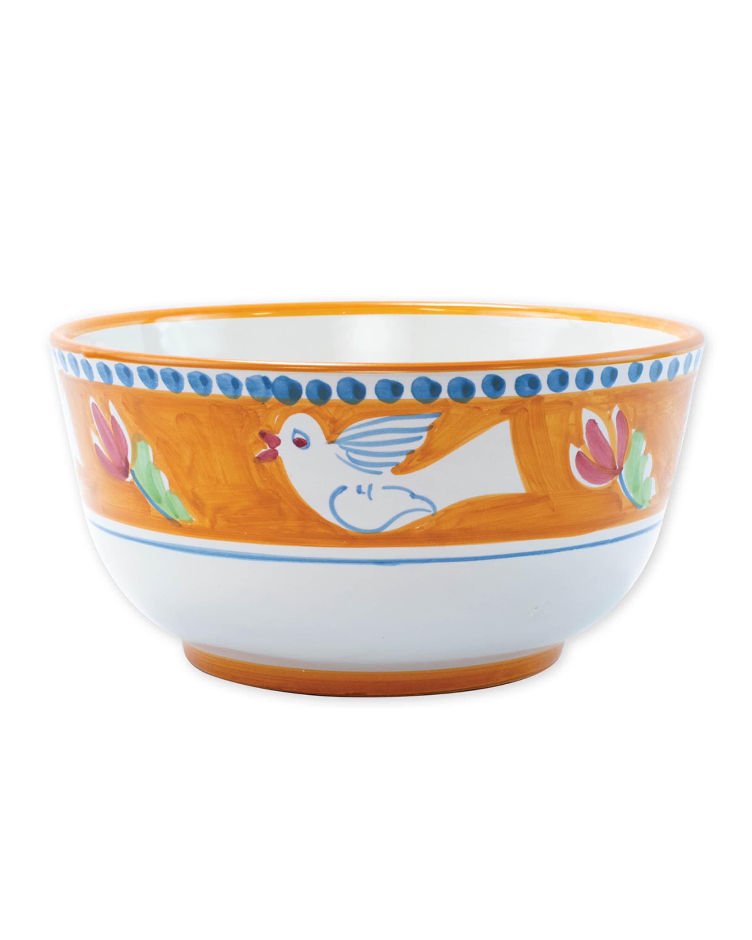 Vietri Uccello Deep Serving Bowl