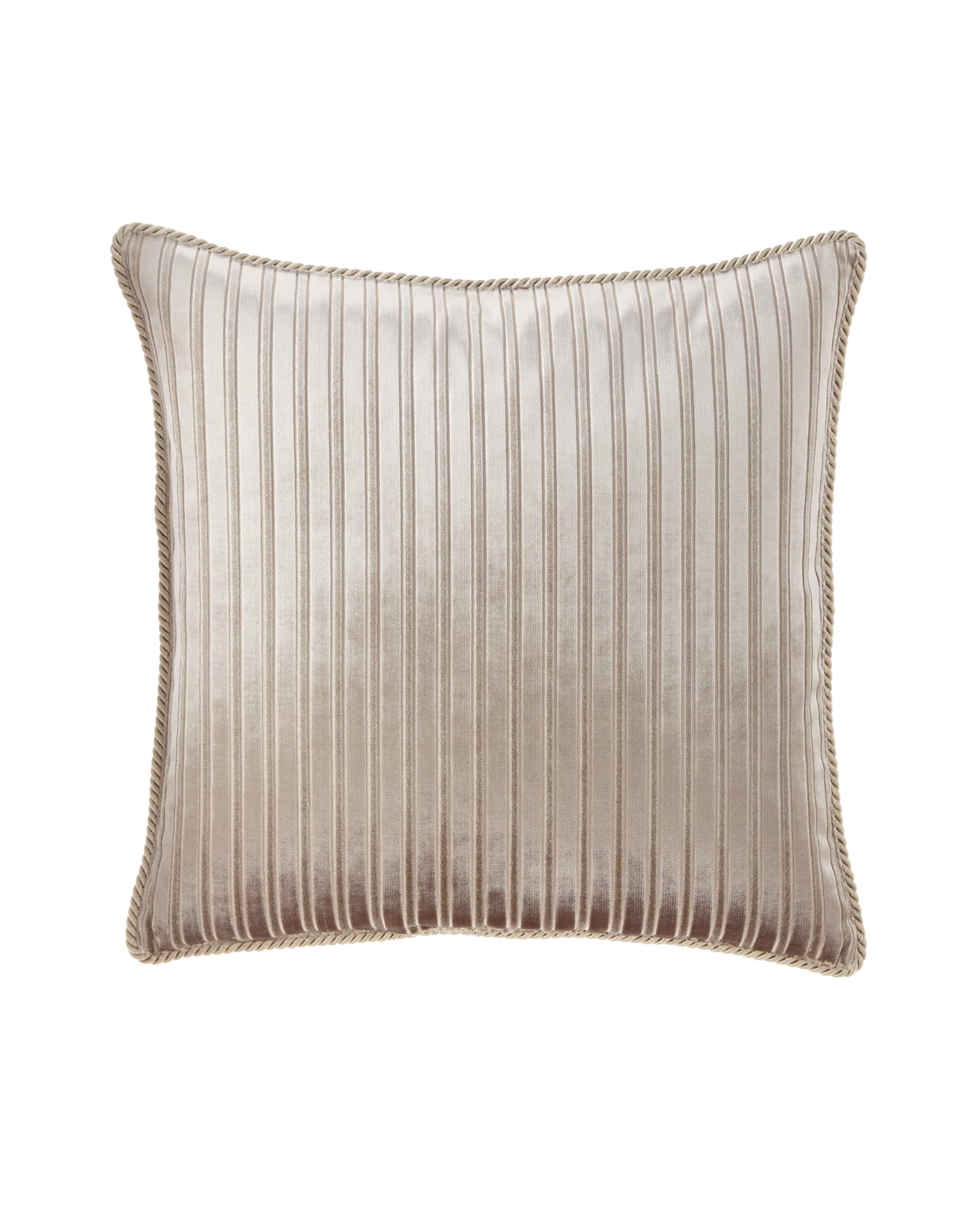 Dian Austin Couture Home Classic Damask Rushed Oblong Pillow and