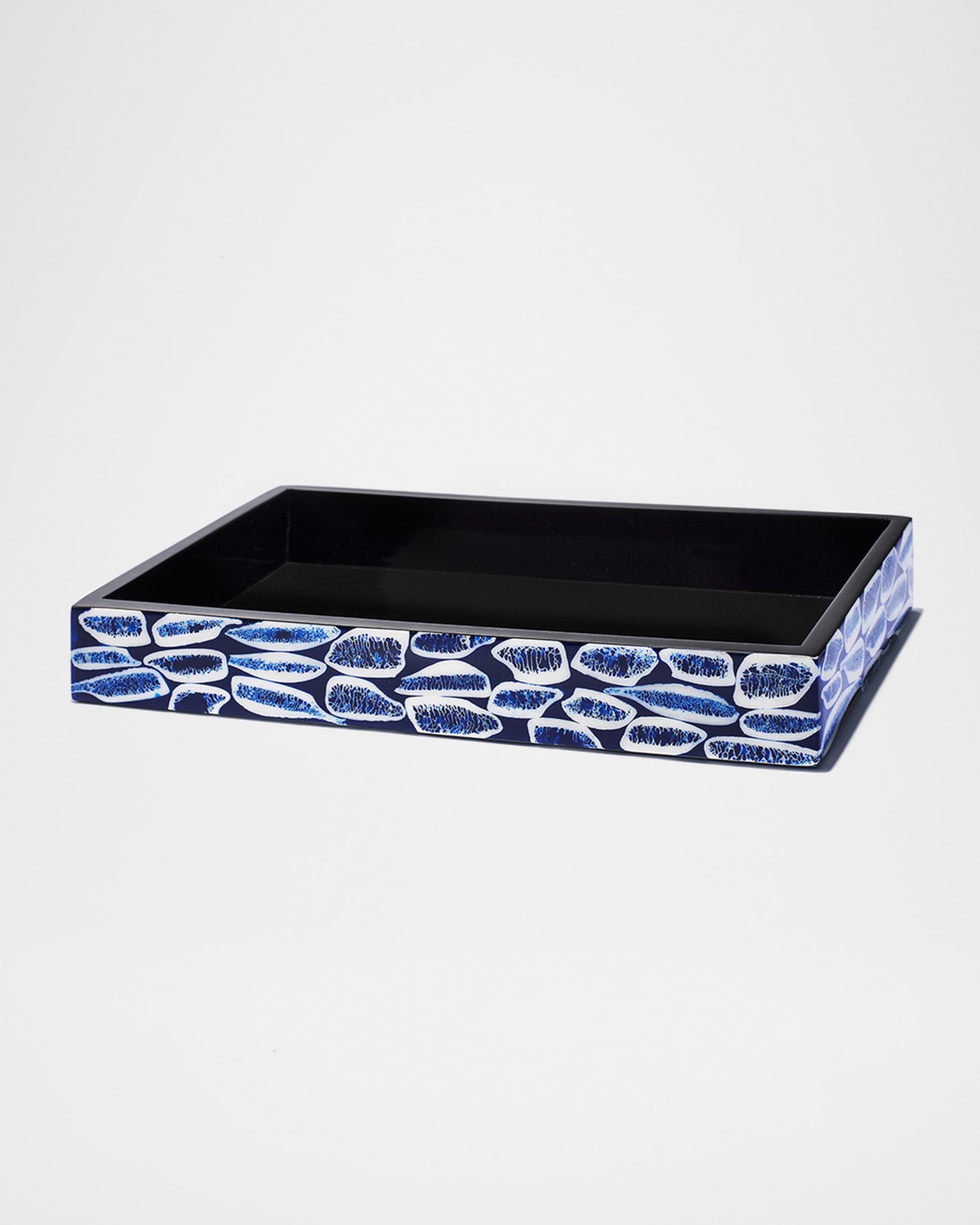LADORADA Blue Almendro Bath Tray