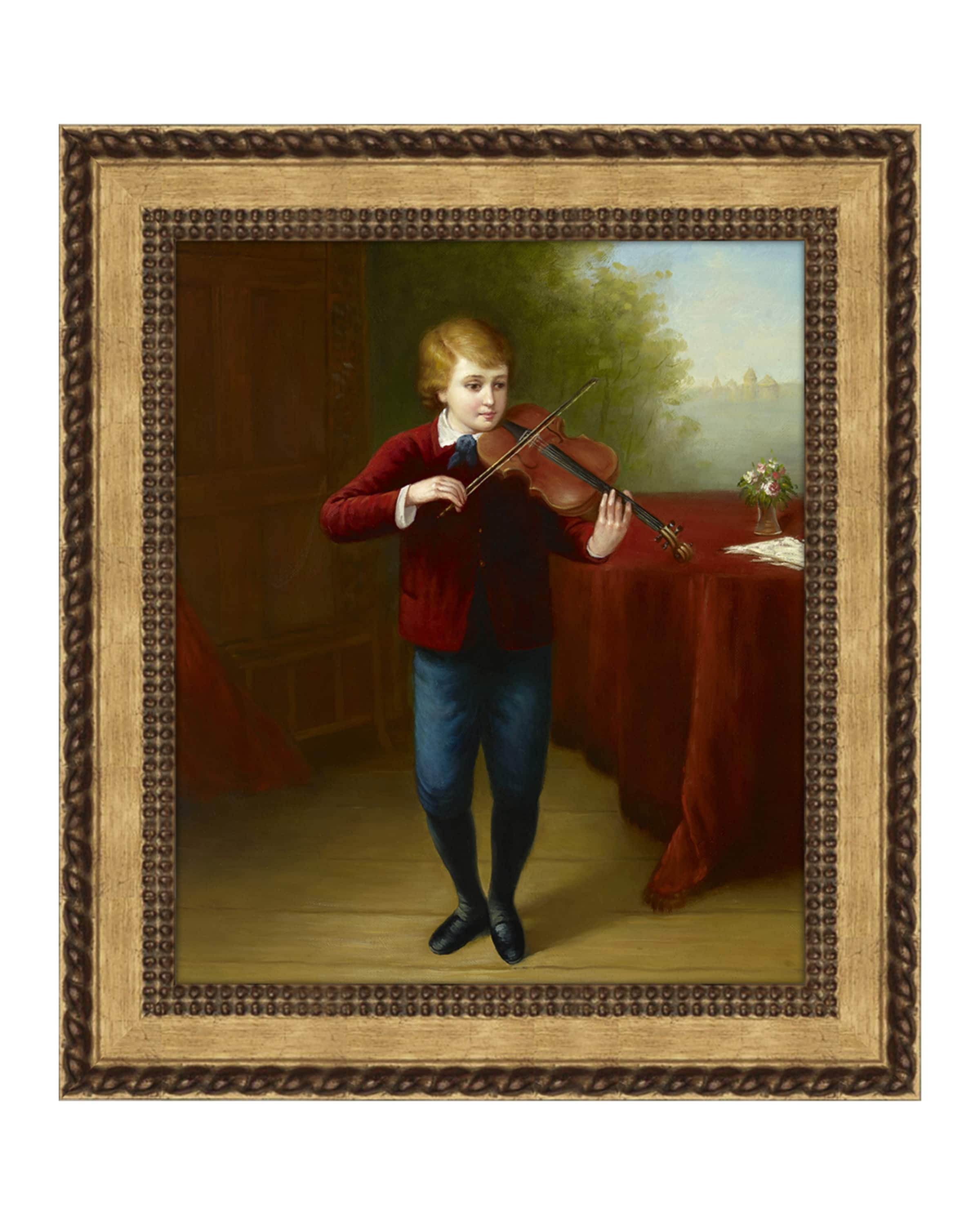 Prestige Arts "Peter The Violinist" Giclee Art