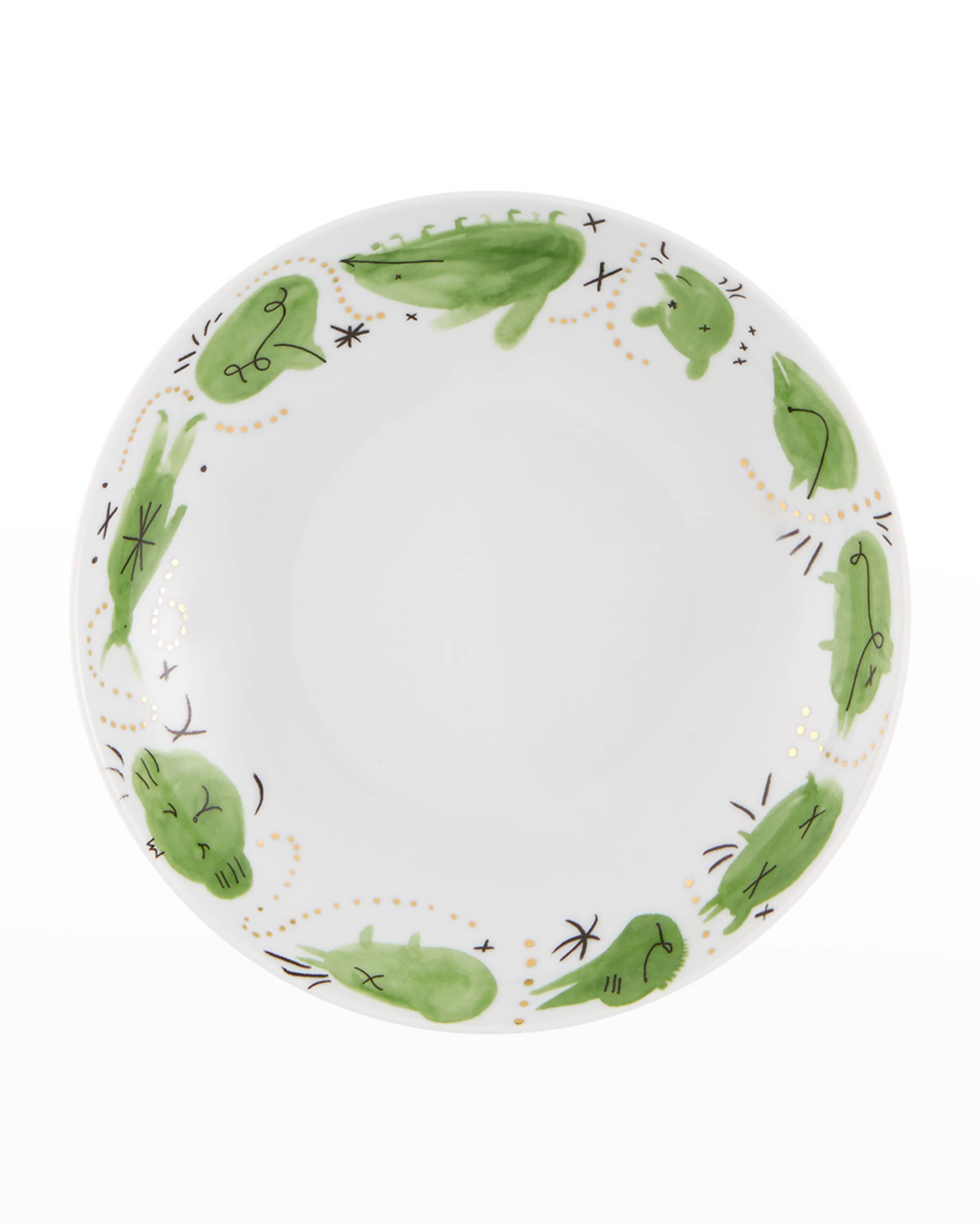 Vista Alegre Folkifunki Soup Plates, Set of Four