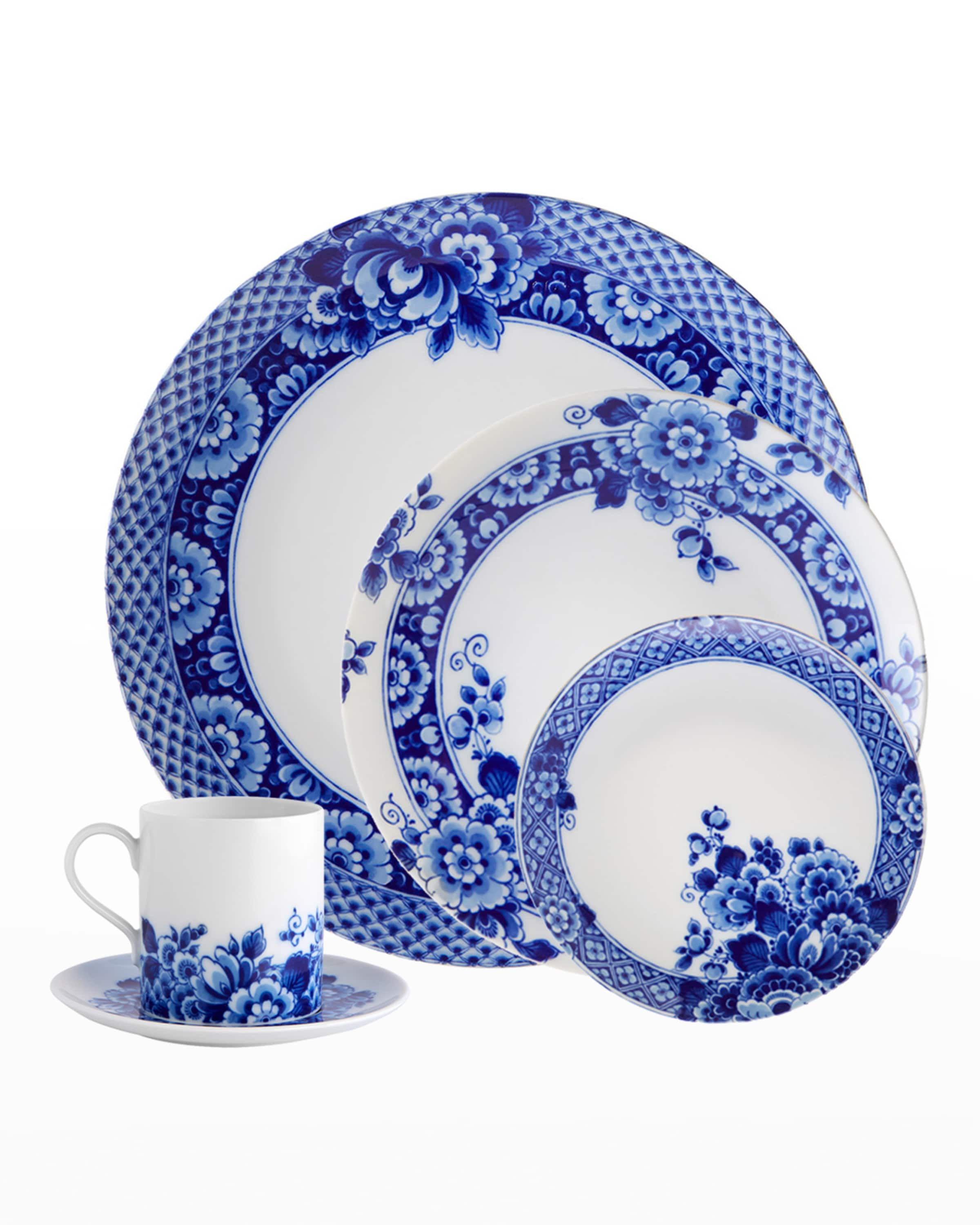 Vista Alegre Blue Ming 5-Piece Place Setting