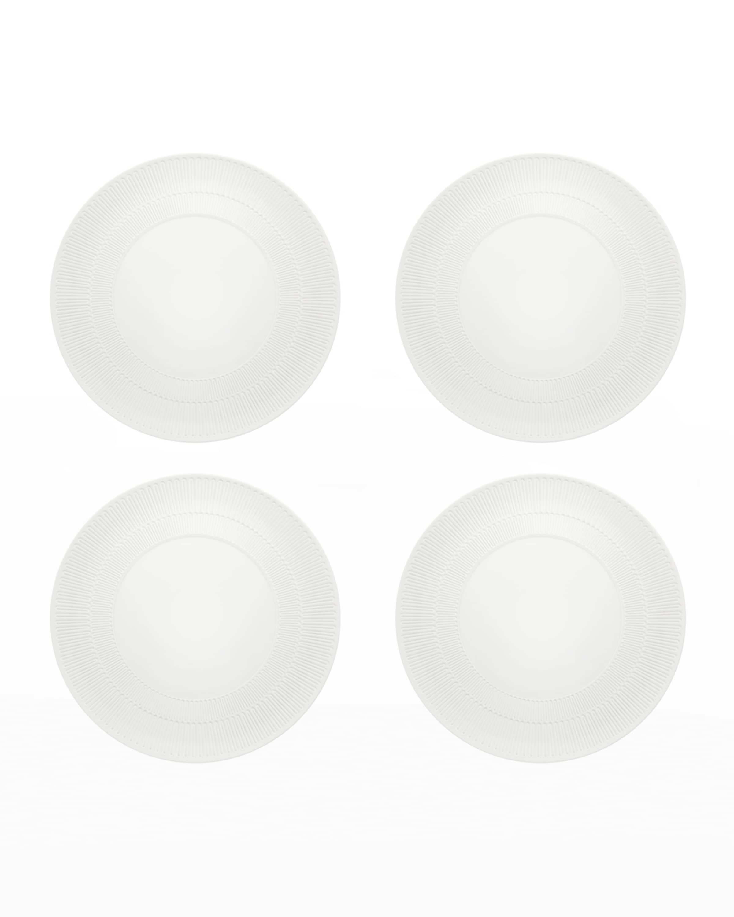 Vista Alegre Ornament Dinner Plates, Set of Four
