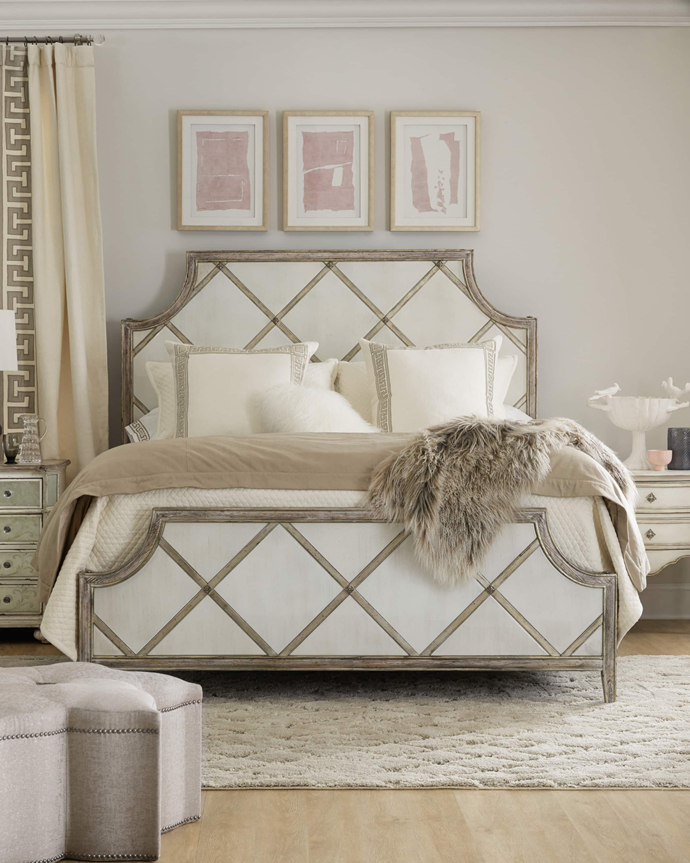 Hooker Furniture Diamont King Panel Bed