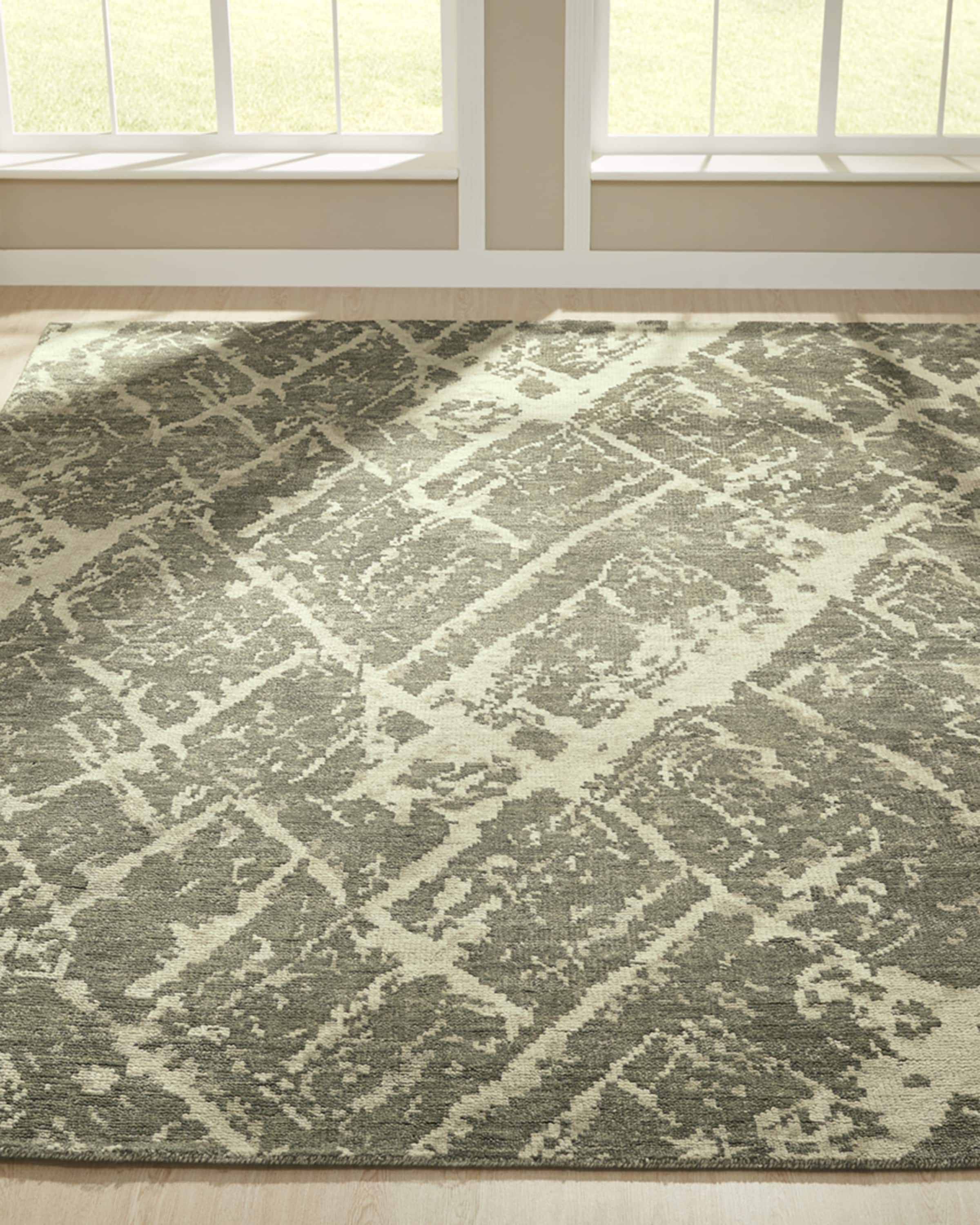 Gales Hand-Knotted Rug, 6' x 9'