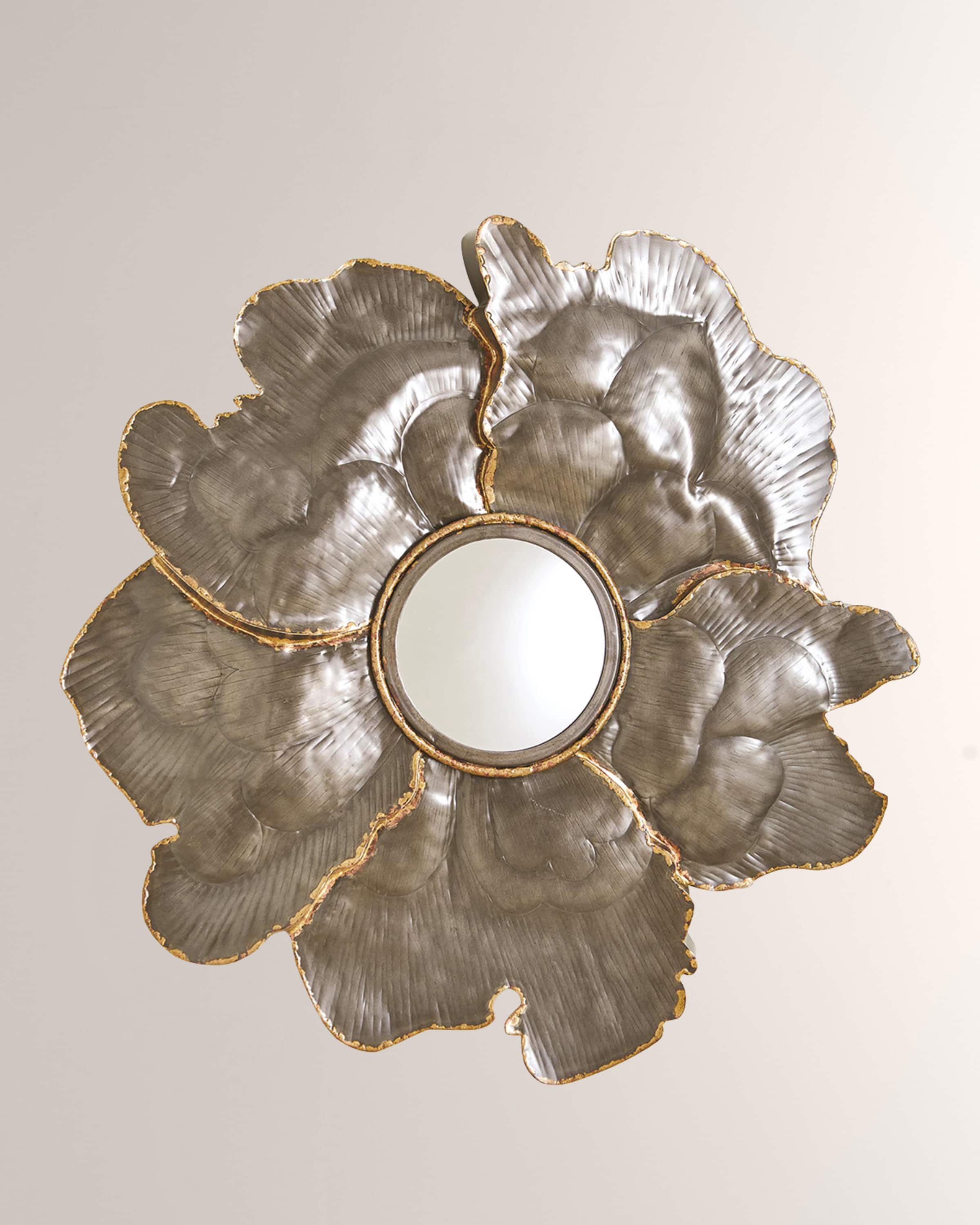 William D Scott Flower Wall Mirror - Small