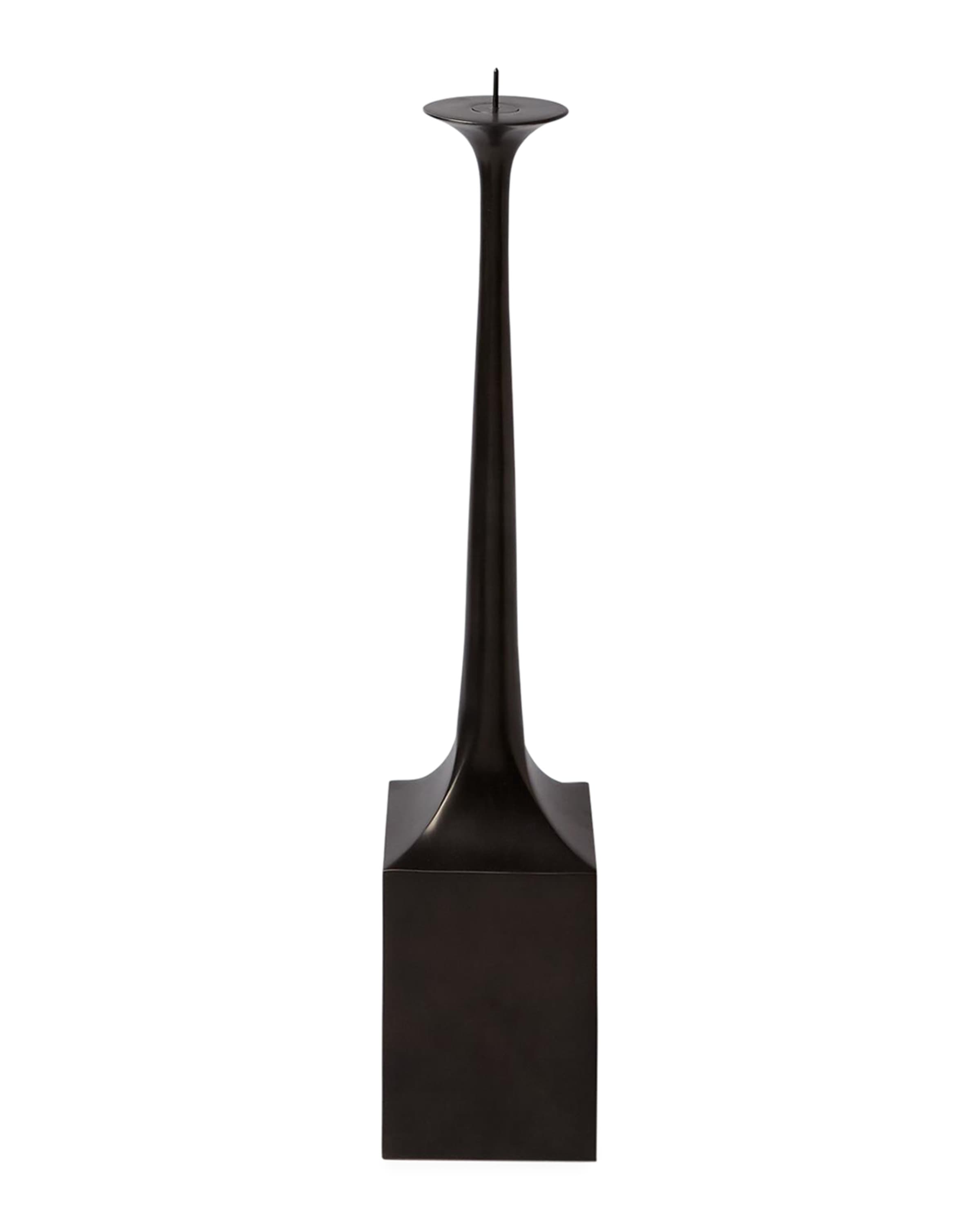 Citizen Artist by Global Views Giac Medium Bronze Candlestick Holder